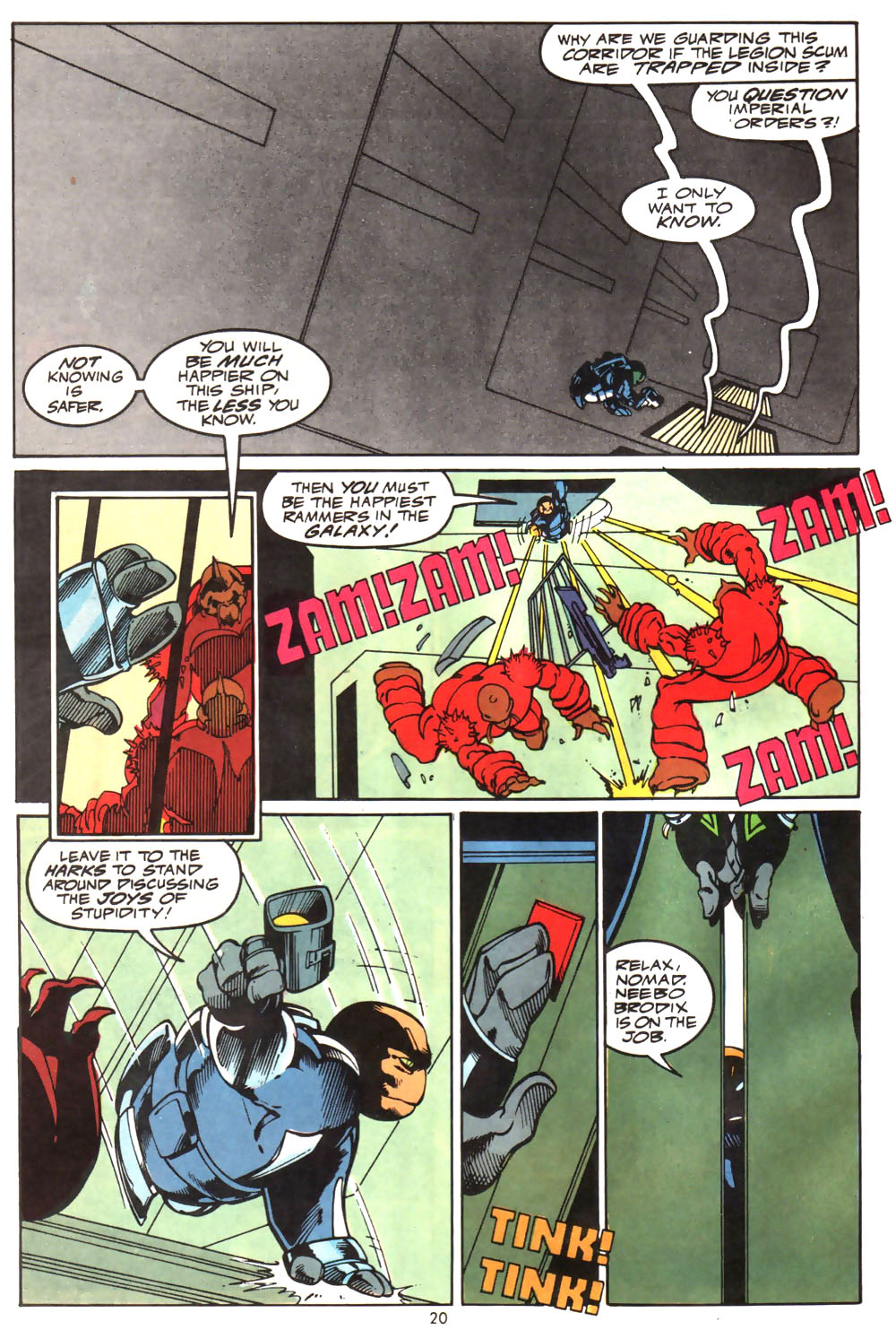 Read online Alien Legion (1987) comic -  Issue #11 - 22