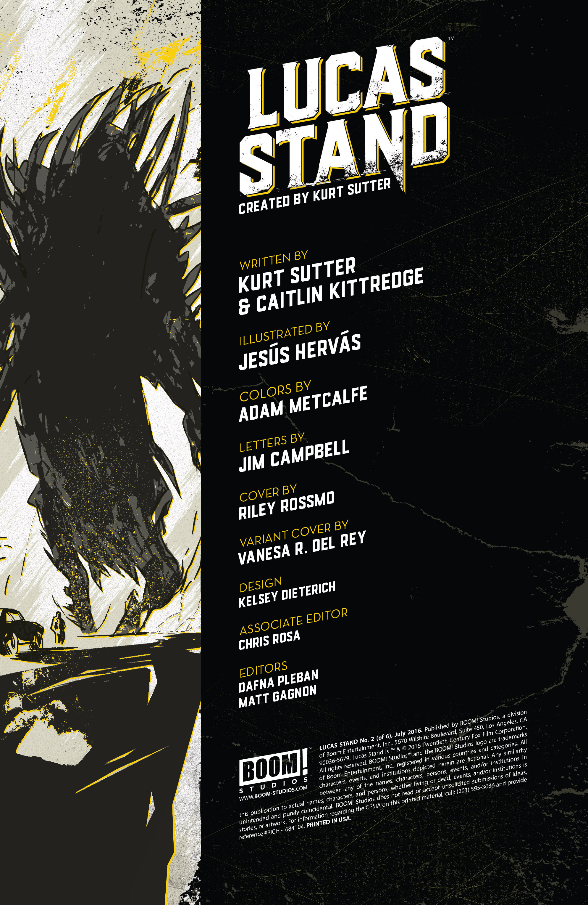 Read online Lucas Stand comic -  Issue #2 - 2