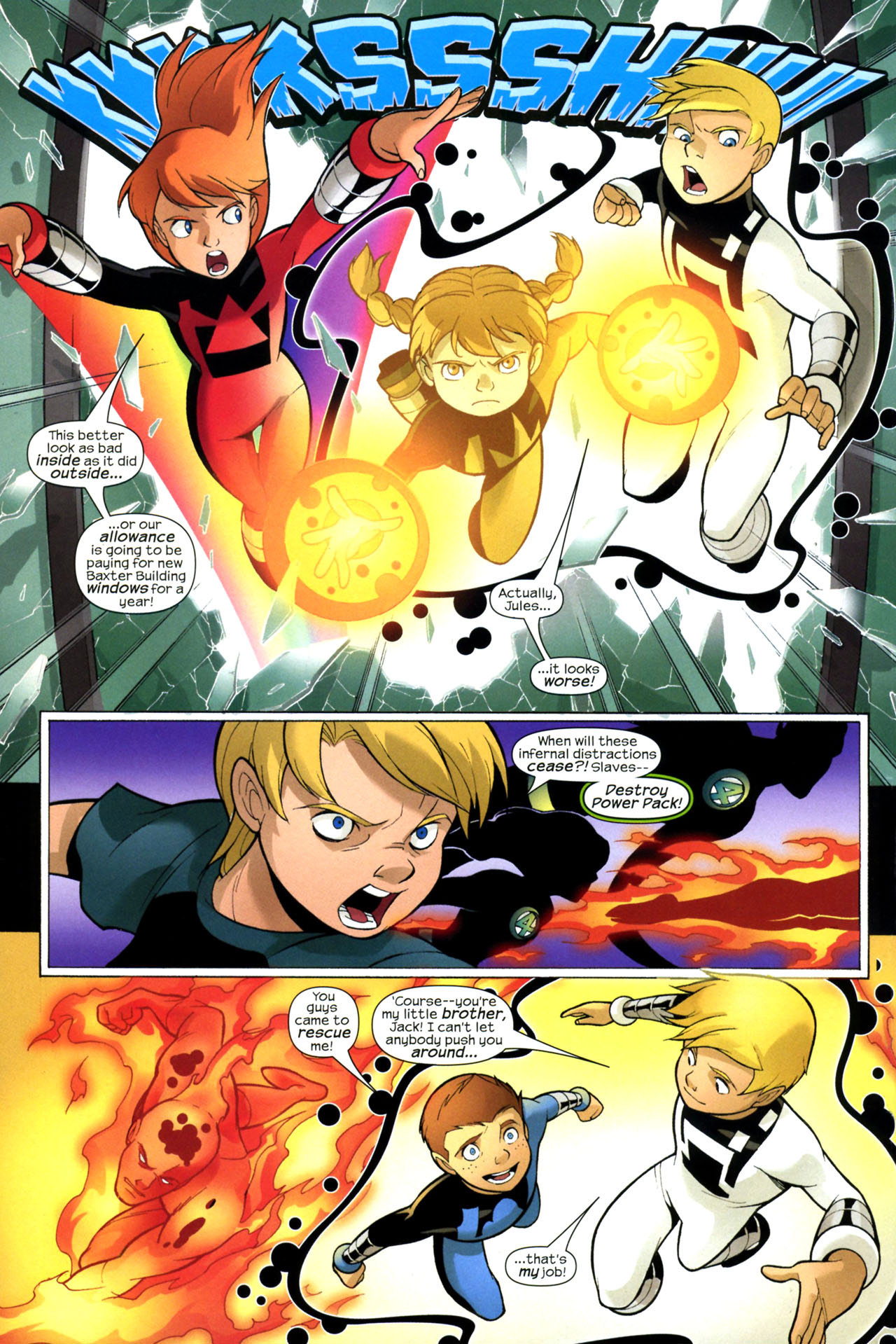 Read online Fantastic Four and Power Pack comic -  Issue #4 - 13