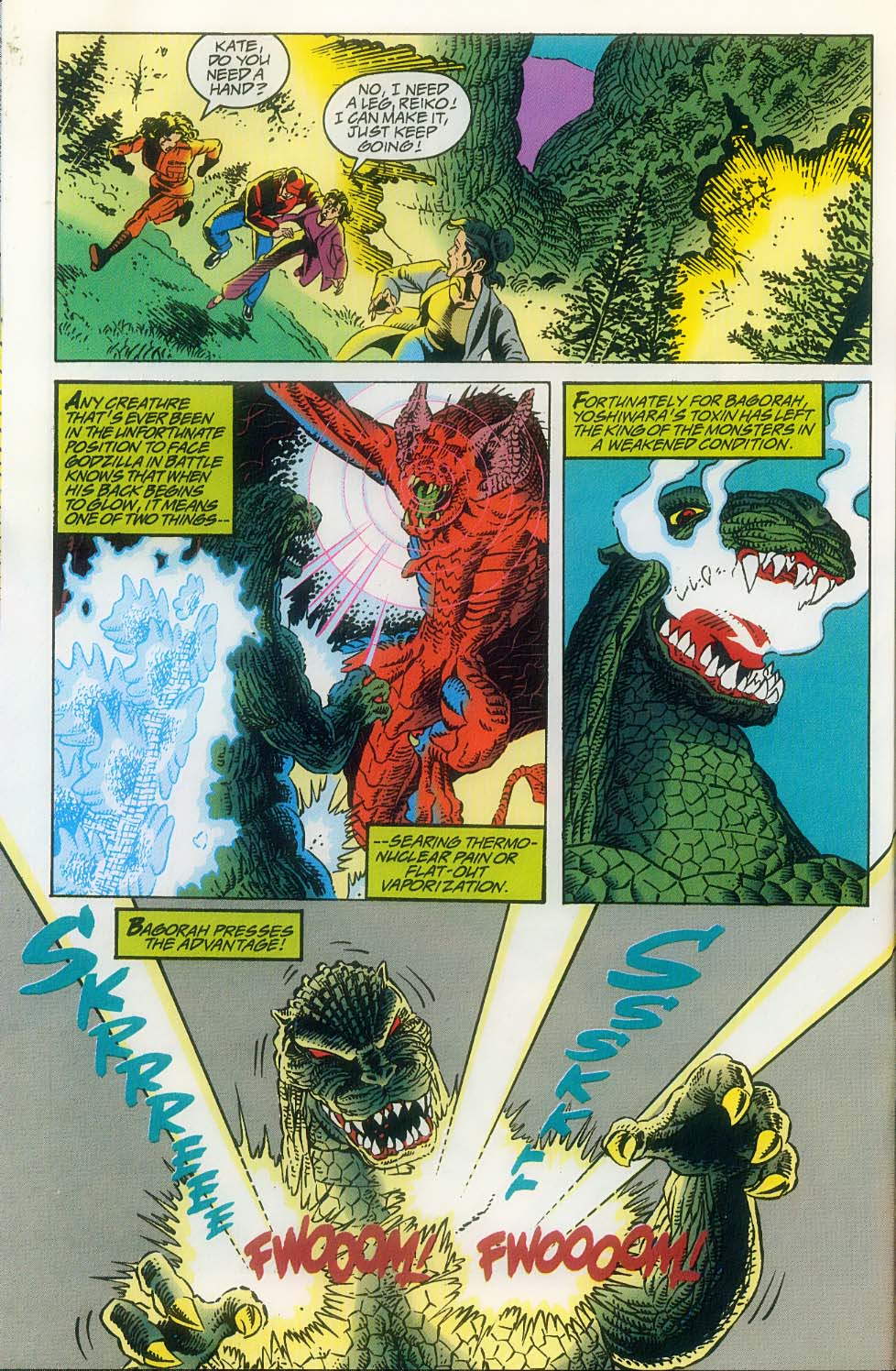 Read online Godzilla (1995) comic -  Issue #4 - 6