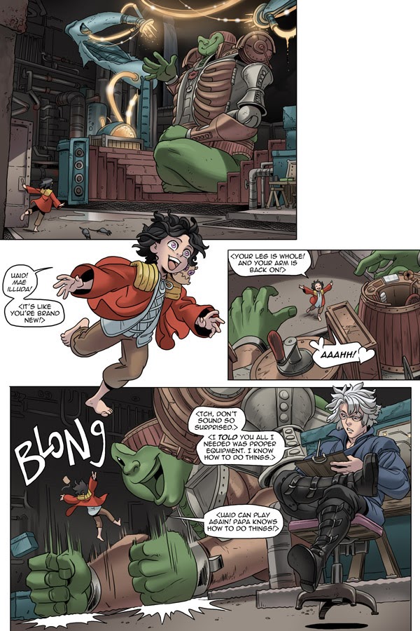 Read online Unsounded comic -  Issue #15 - 52