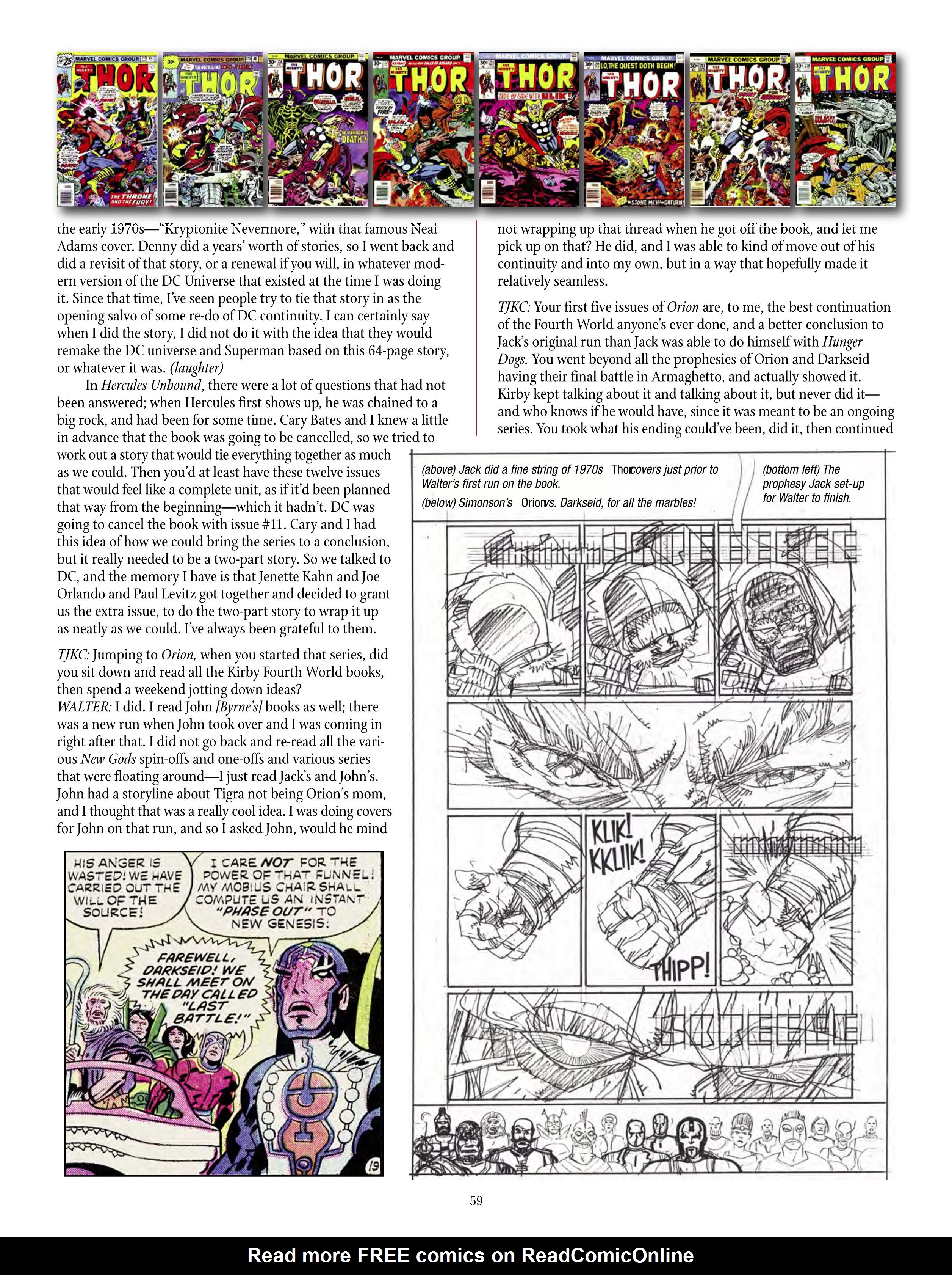 Read online The Jack Kirby Collector comic -  Issue #71 - 61