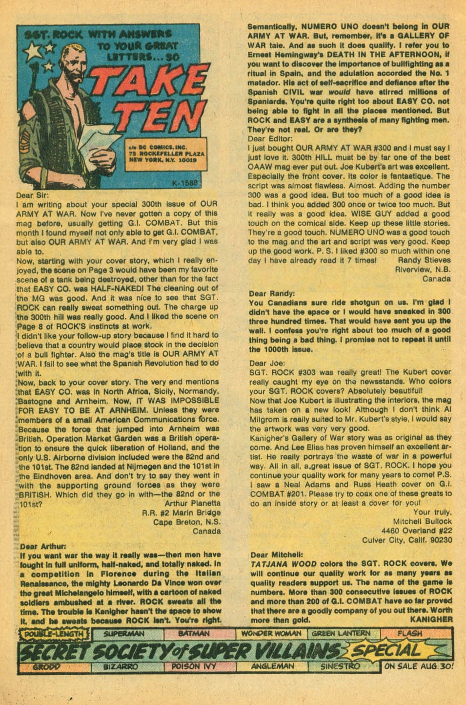 Read online Sgt. Rock comic -  Issue #310 - 31