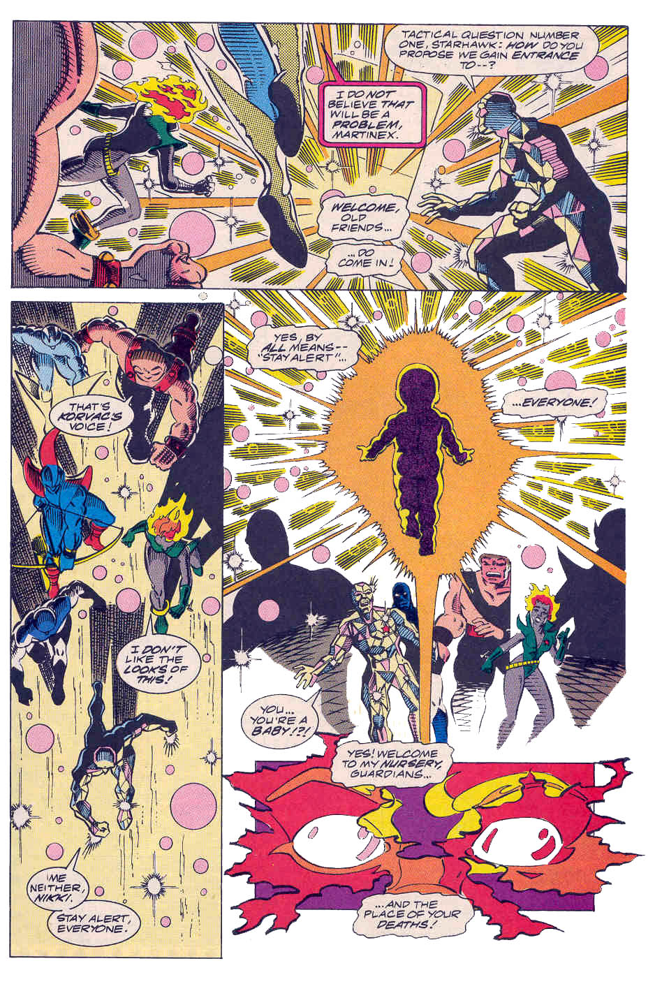 Read online Guardians of the Galaxy (1990) comic -  Issue # _Annual 1 - 24