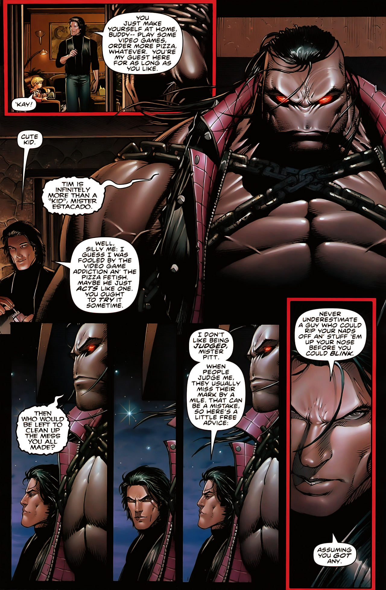 Read online The Darkness/Pitt comic -  Issue #2 - 5