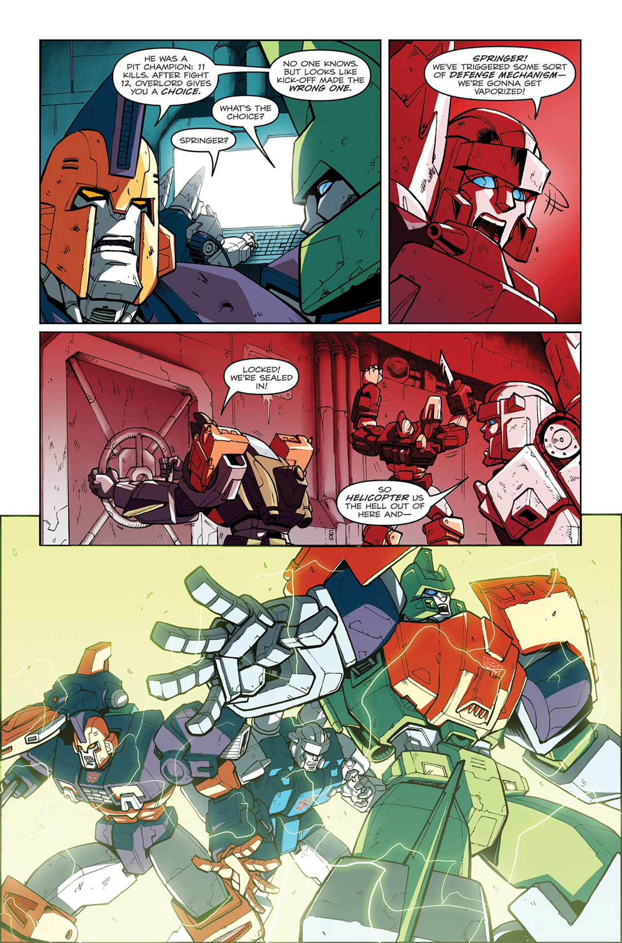 Read online Transformers: Last Stand of The Wreckers comic -  Issue #3 - 15