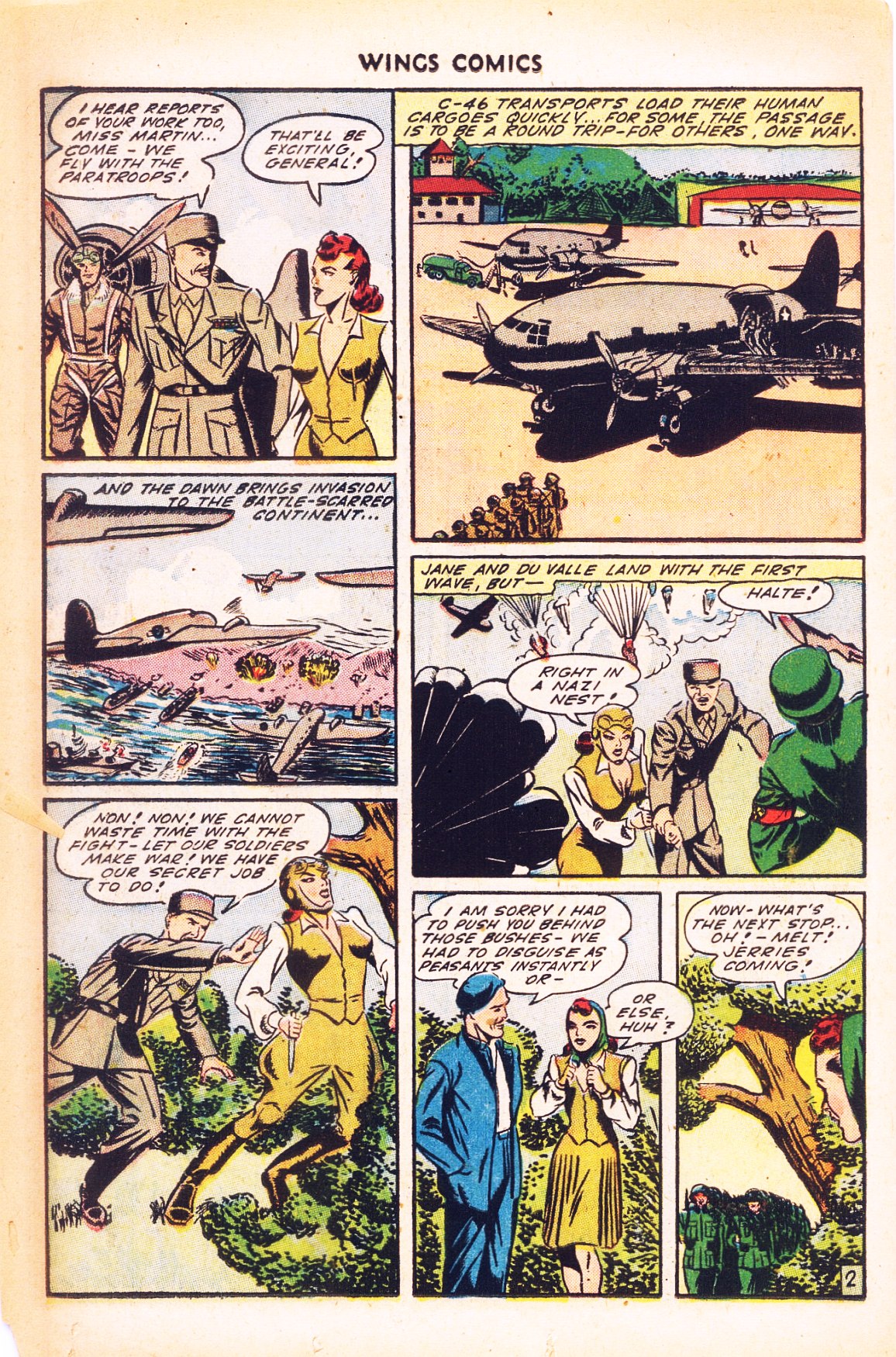Read online Wings Comics comic -  Issue #53 - 38