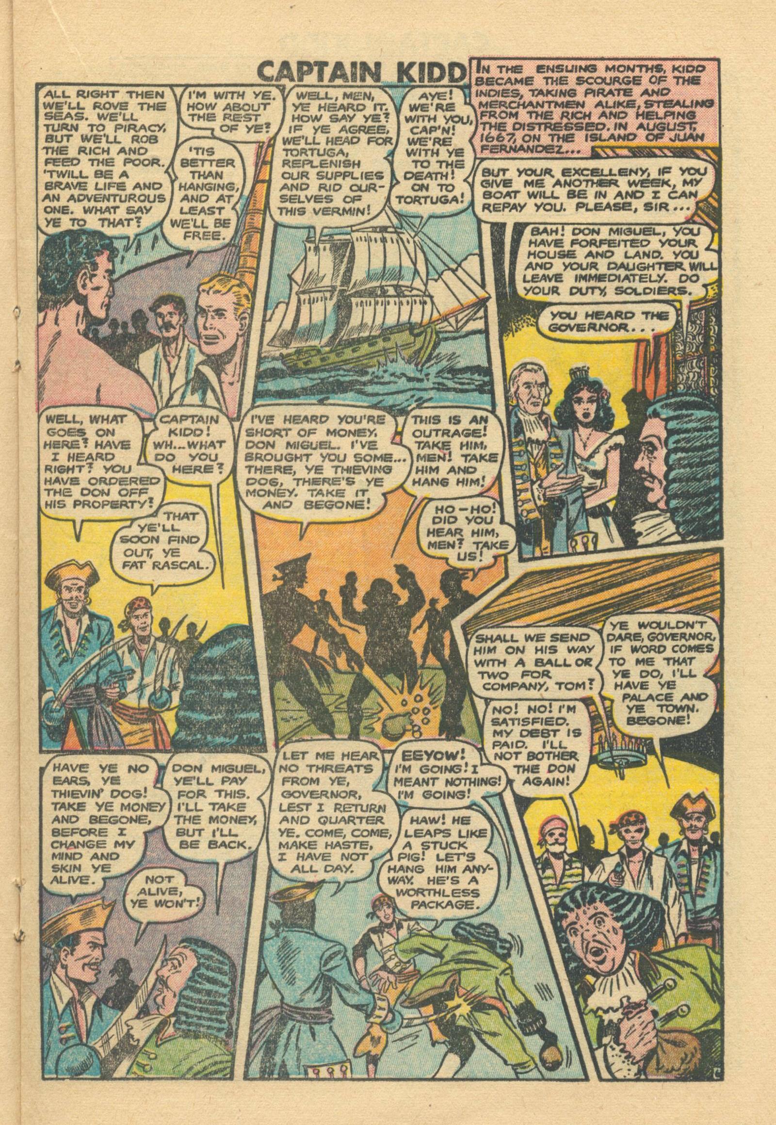 Read online Captain Kidd comic -  Issue #24 - 17