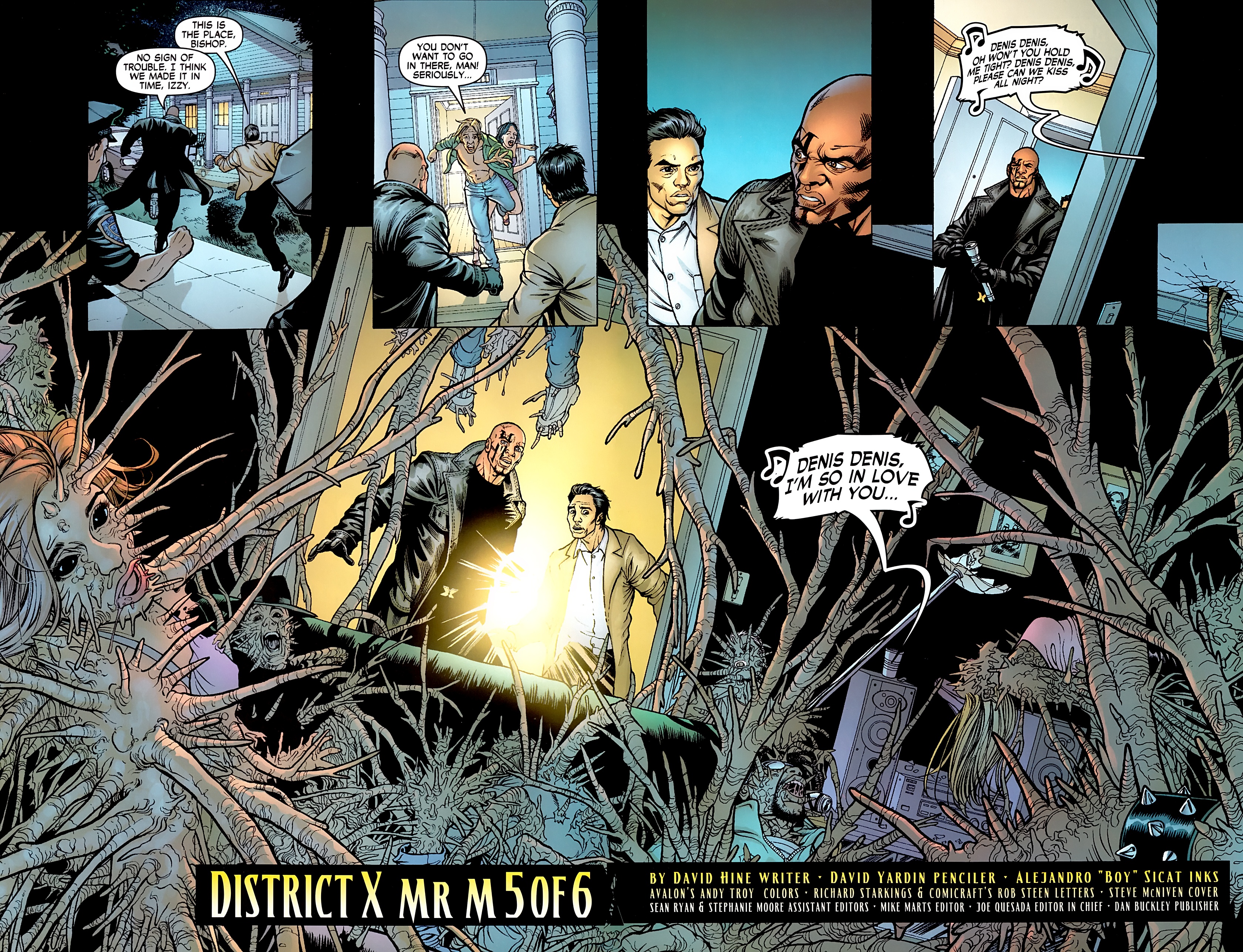 Read online District X comic -  Issue #5 - 4