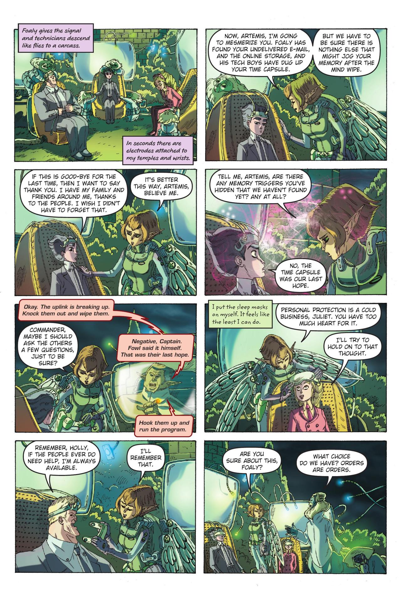 Read online Artemis Fowl: The Eternity Code comic -  Issue # TPB - 108