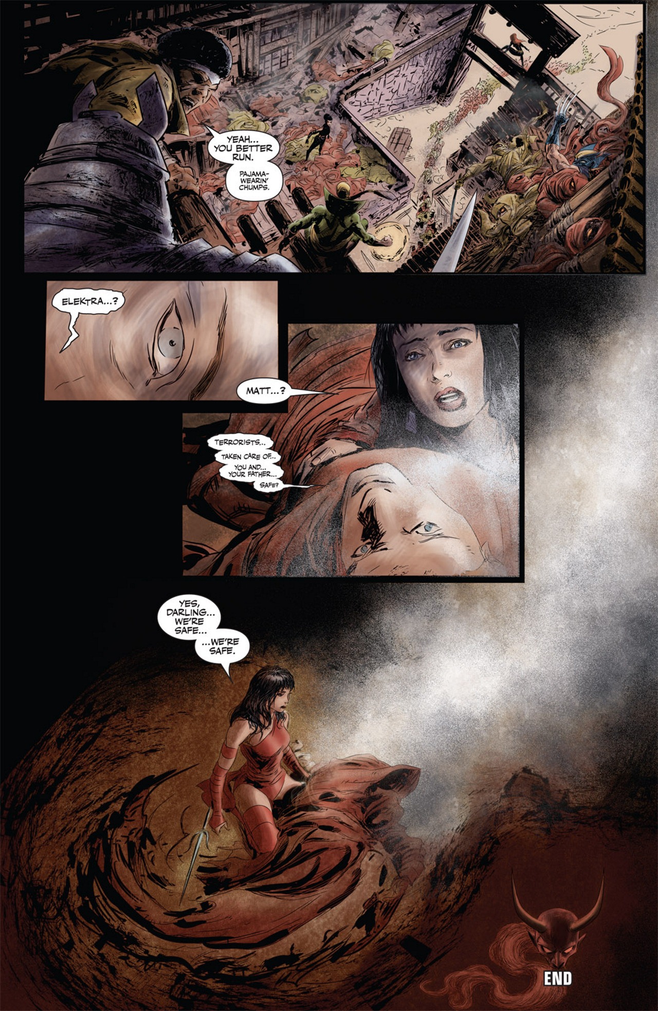 Read online What If? Daredevil vs. Elektra comic -  Issue # Full - 34