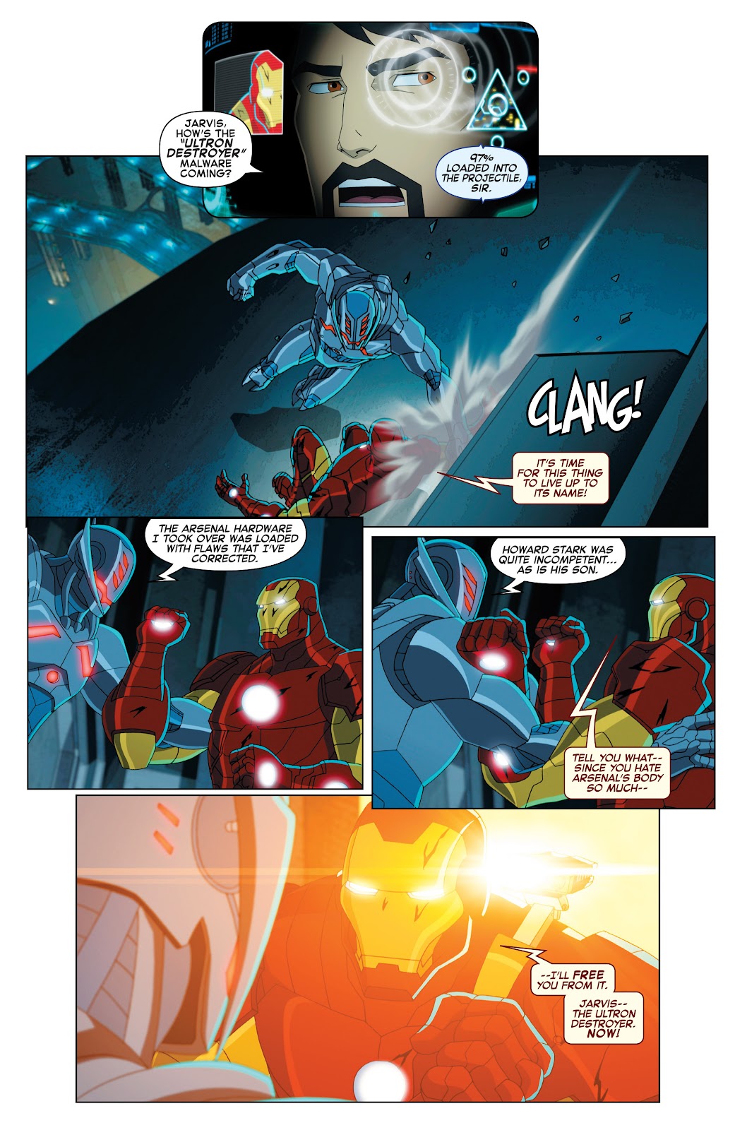 Marvel Universe Avengers Assemble: Civil War issue 1 - Page 15