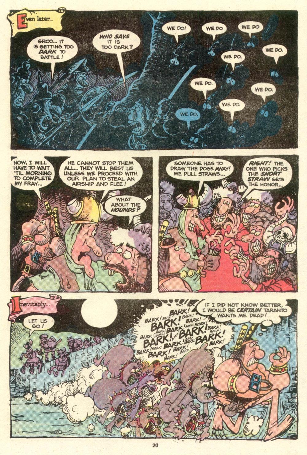 Read online Sergio Aragonés Groo the Wanderer comic -  Issue #16 - 20