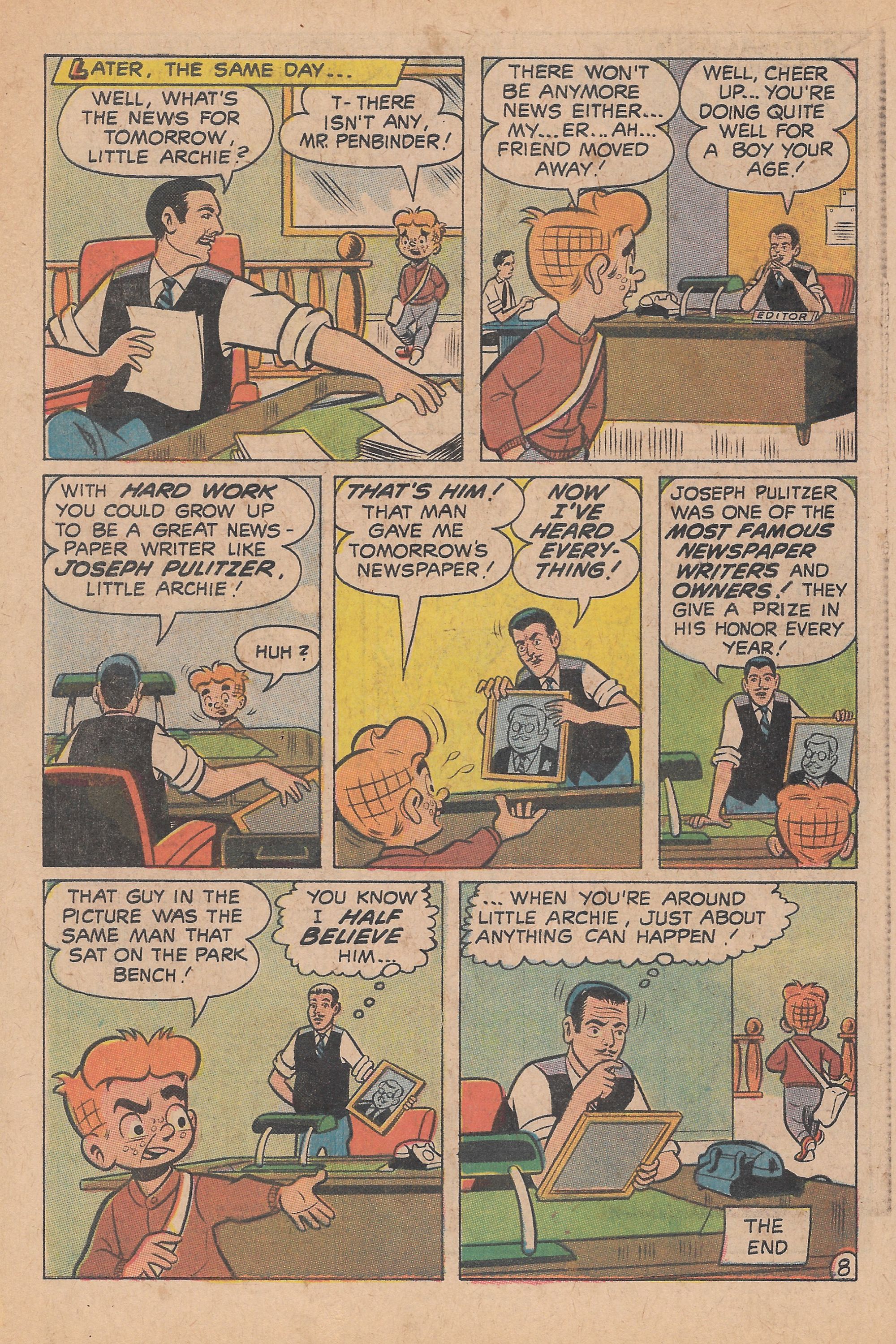 Read online The Adventures of Little Archie comic -  Issue #53 - 58
