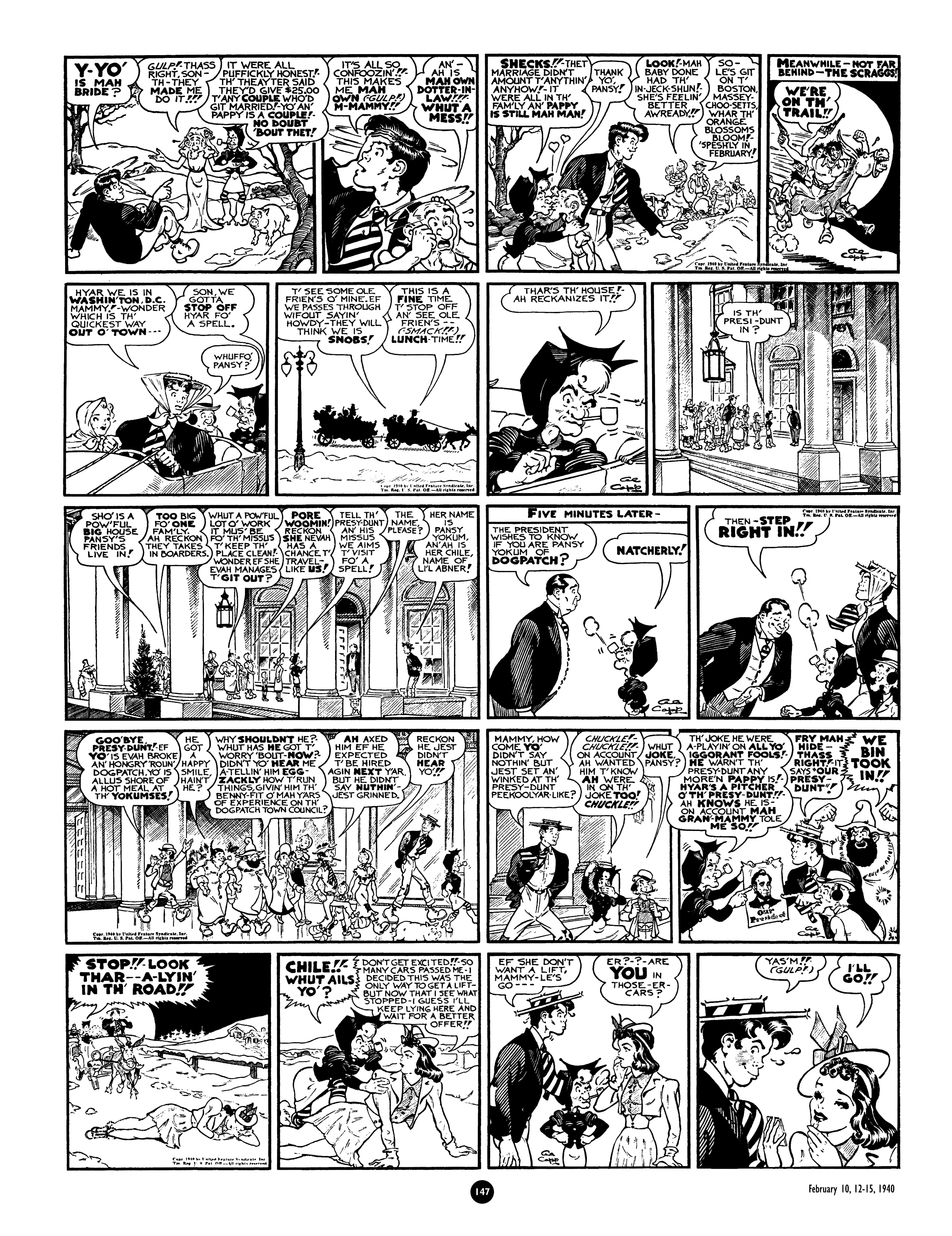 Read online Al Capp's Li'l Abner Complete Daily & Color Sunday Comics comic -  Issue # TPB 3 (Part 2) - 49