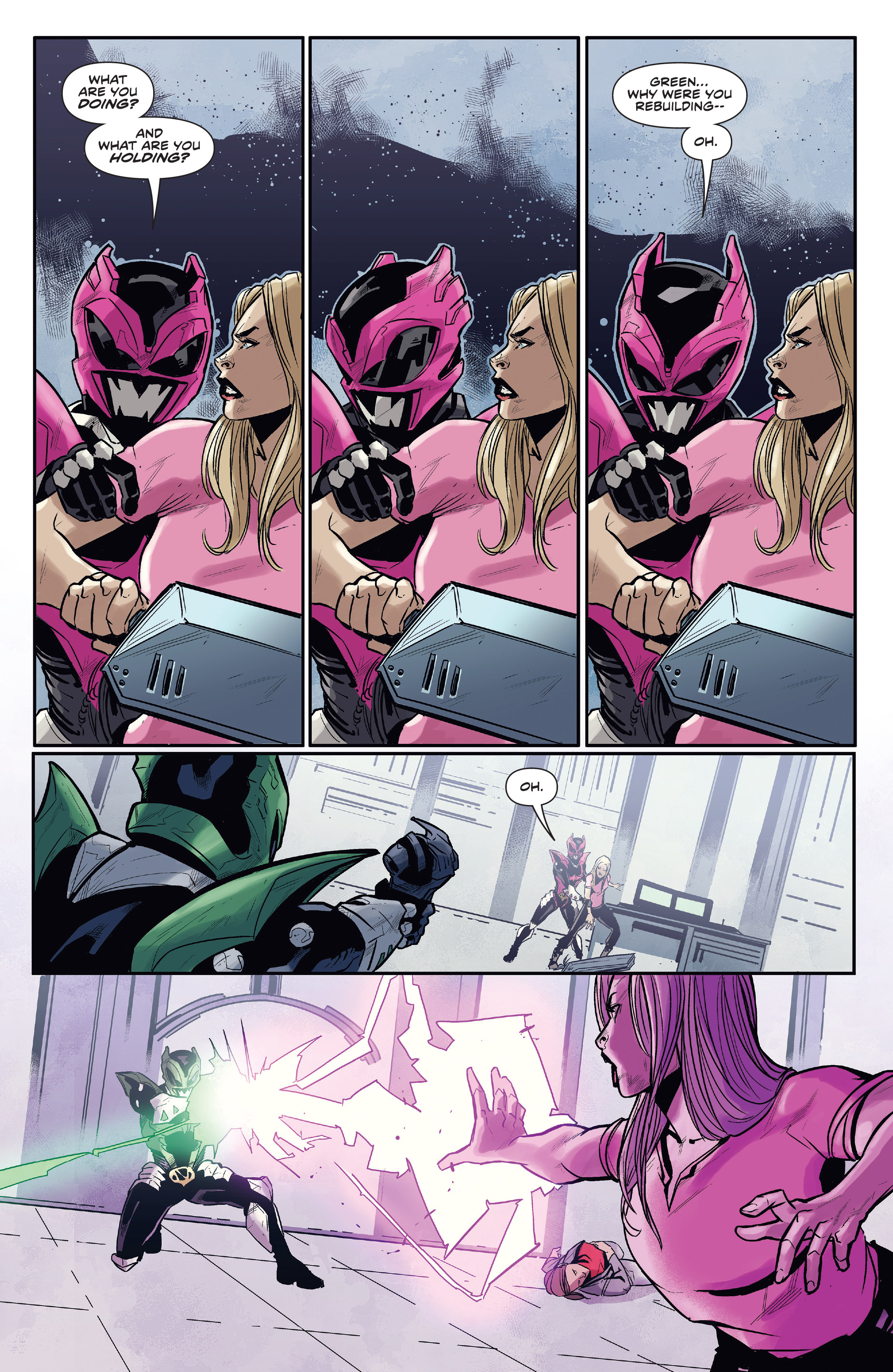 Read online Saban's Power Rangers: The Psycho Path comic -  Issue # TPB - 73