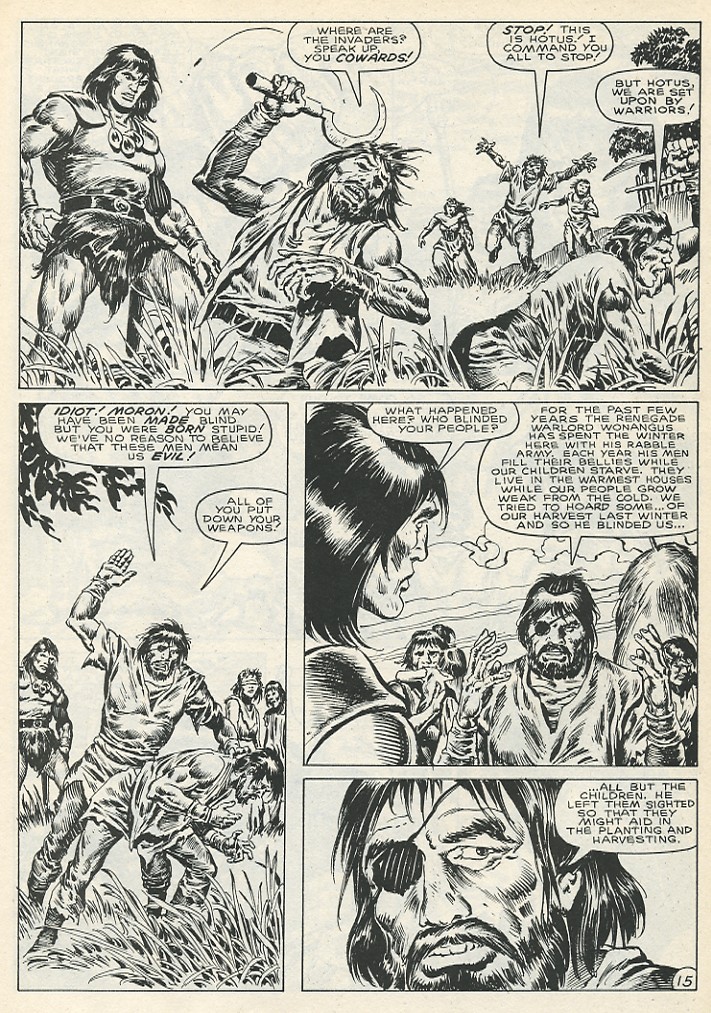 Read online The Savage Sword Of Conan comic -  Issue #142 - 21