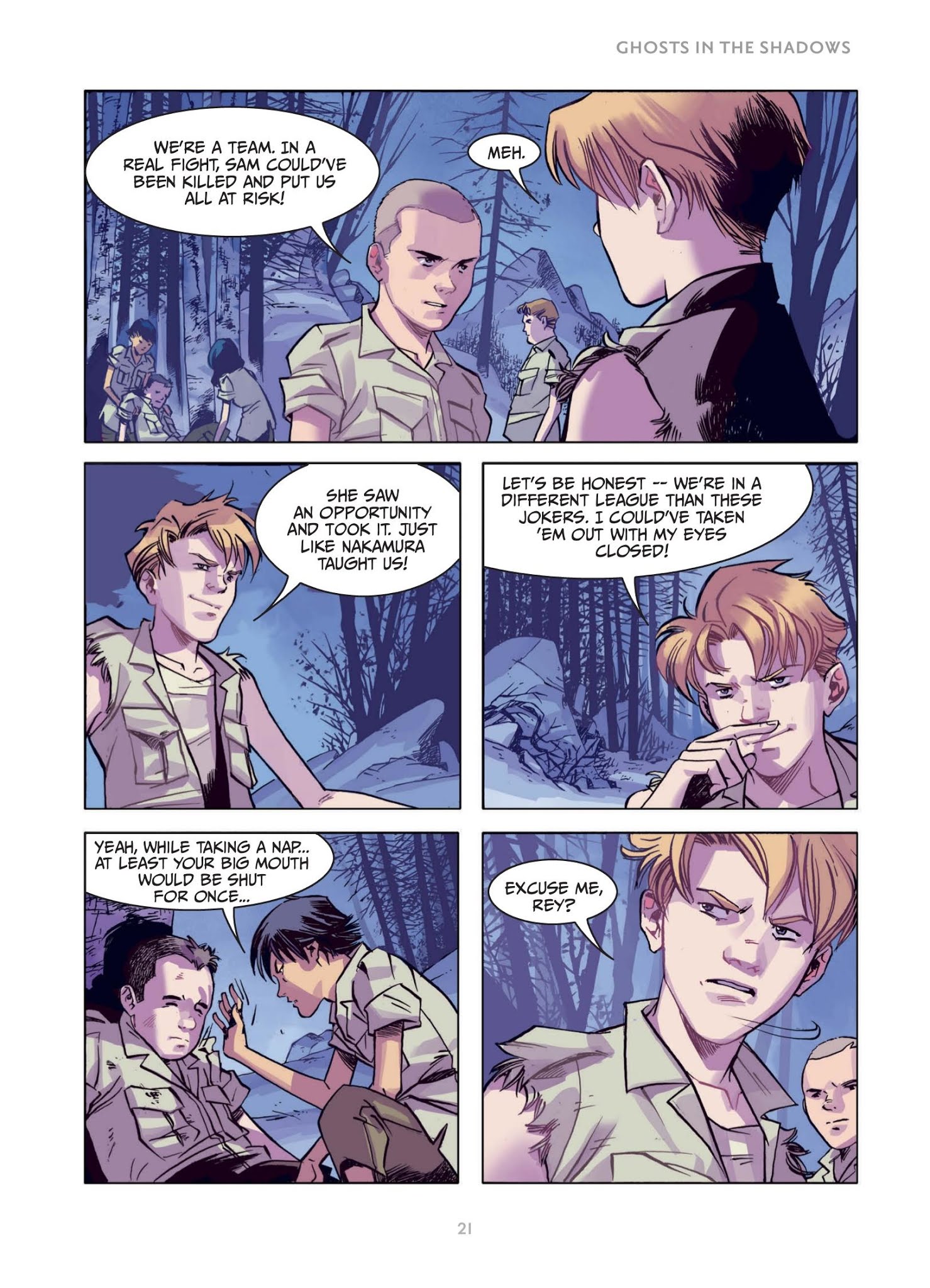 Read online Orphans comic -  Issue # TPB 2 (Part 1) - 22