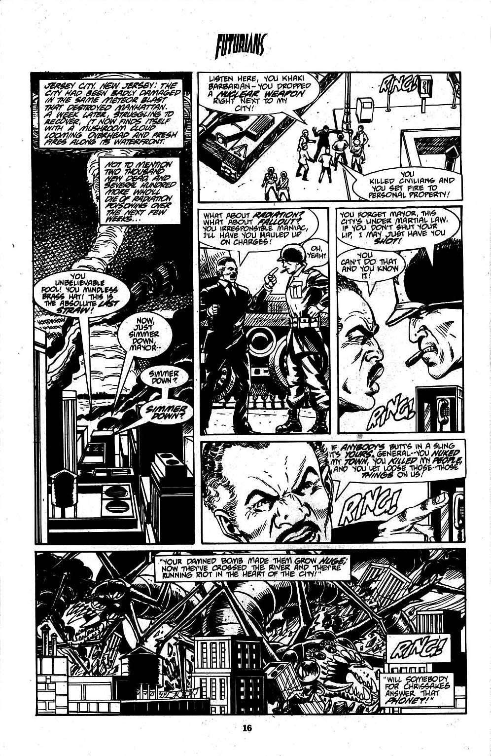 Read online Futurians comic -  Issue # Full - 16