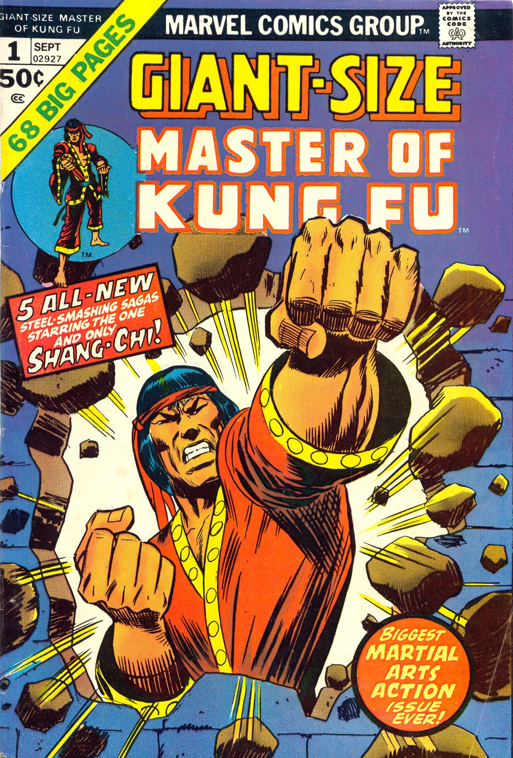 Read online Giant-Size Master of Kung Fu comic -  Issue #1 - 1