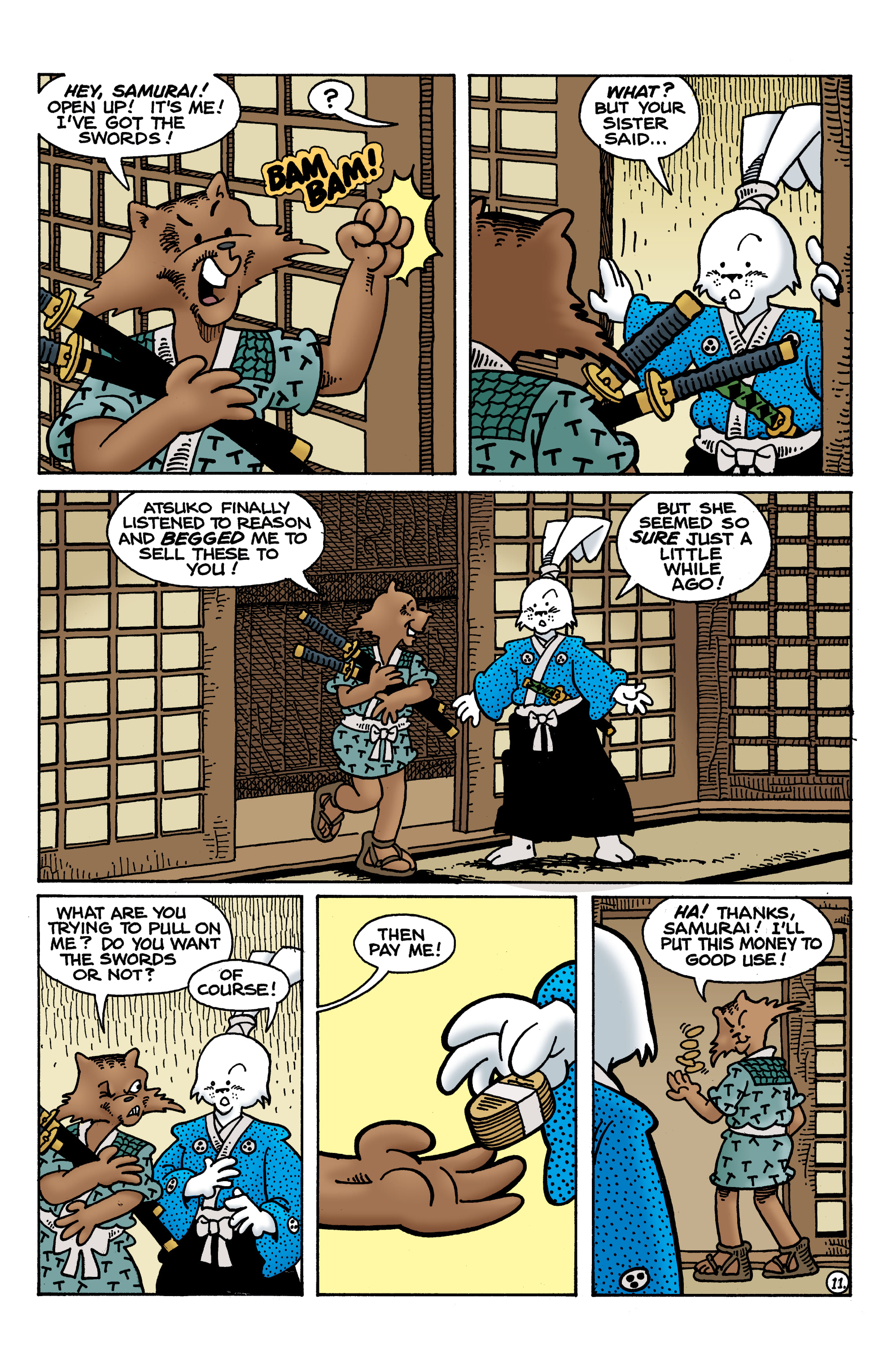 Read online Usagi Yojimbo: Lone Goat and Kid comic -  Issue #1 - 13