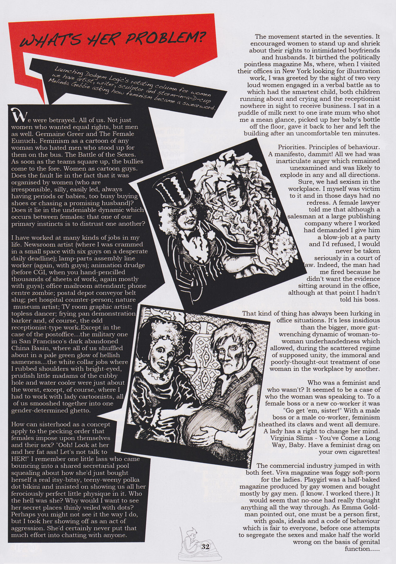 Read online Dodgem Logic comic -  Issue #1 - 32