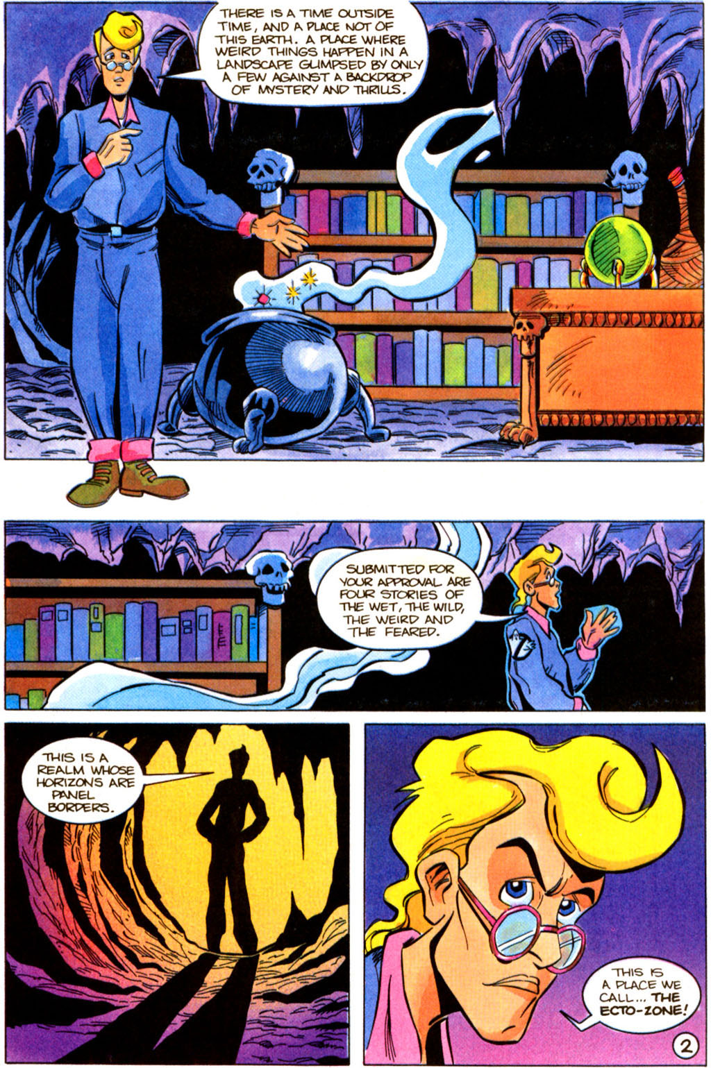 Read online Real Ghostbusters comic -  Issue #19 - 4