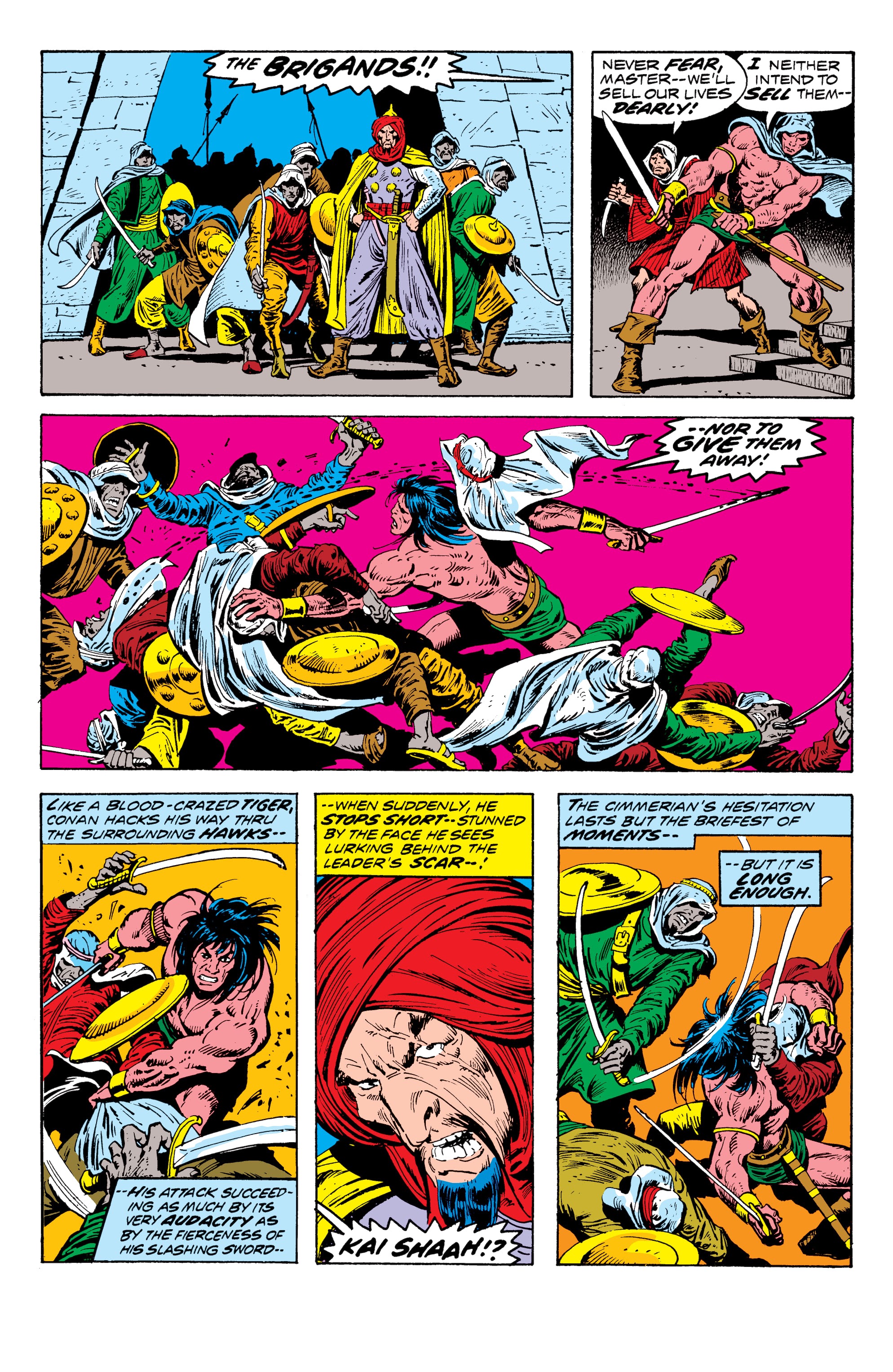 Read online Conan The Barbarian Epic Collection: The Original Marvel Years - The Curse Of The Golden Skull comic -  Issue # TPB (Part 2) - 79