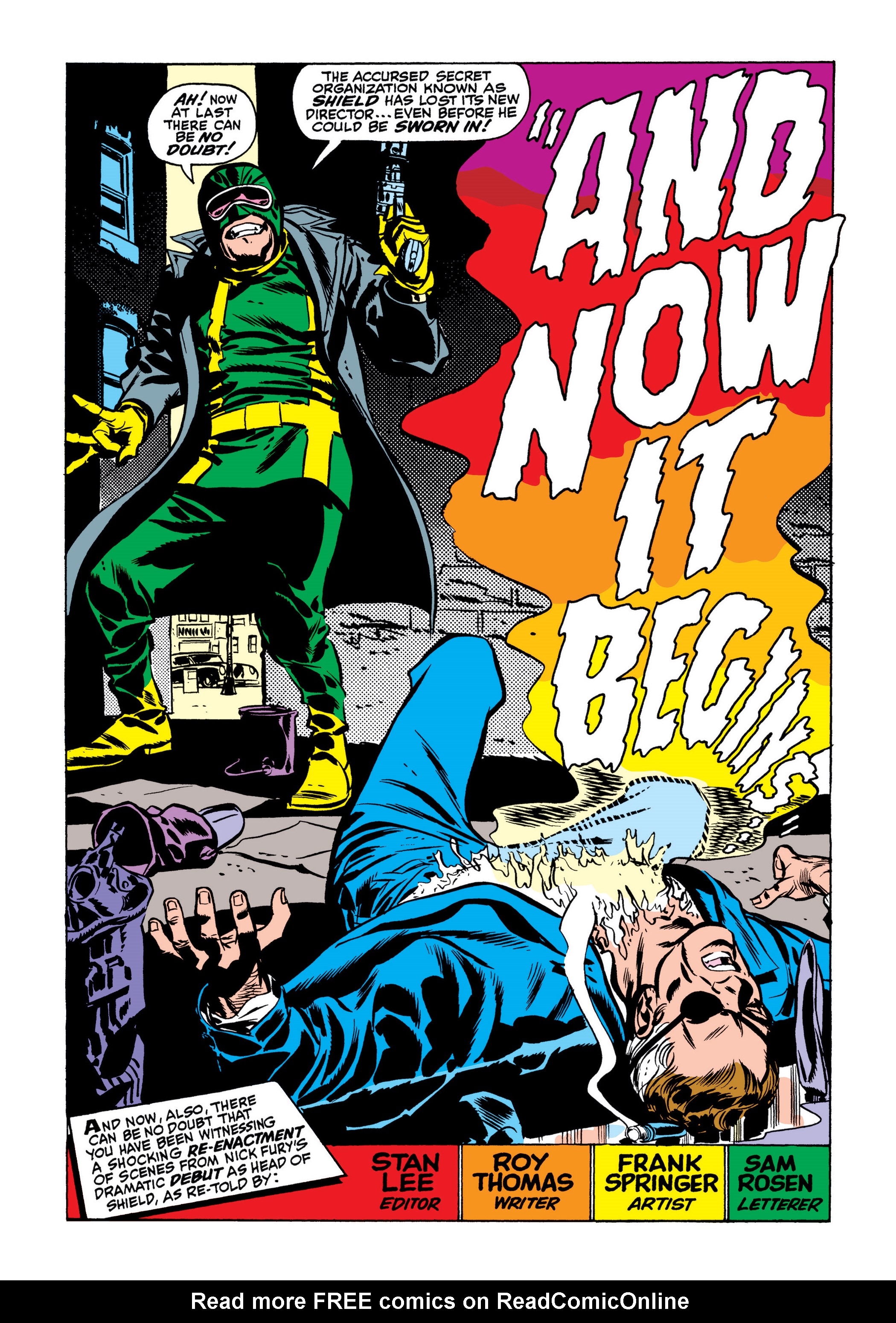 Read online Marvel Masterworks: Nick Fury, Agent of S.H.I.E.L.D. comic -  Issue # TPB 3 (Part 1) - 12