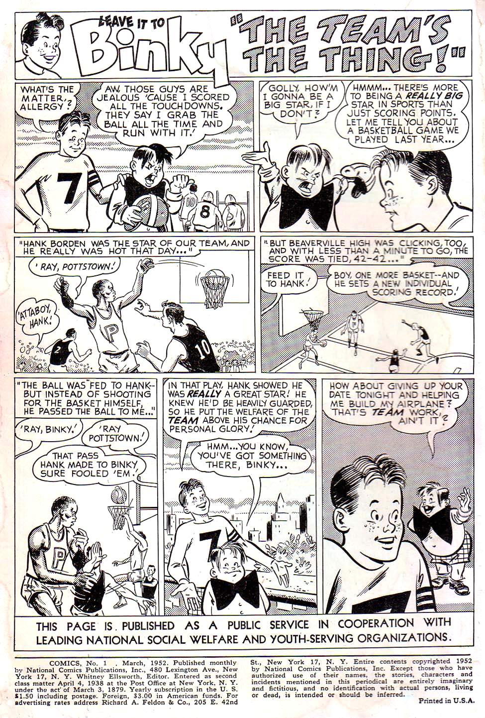Adventure Comics (1938) issue 174 - Page 2