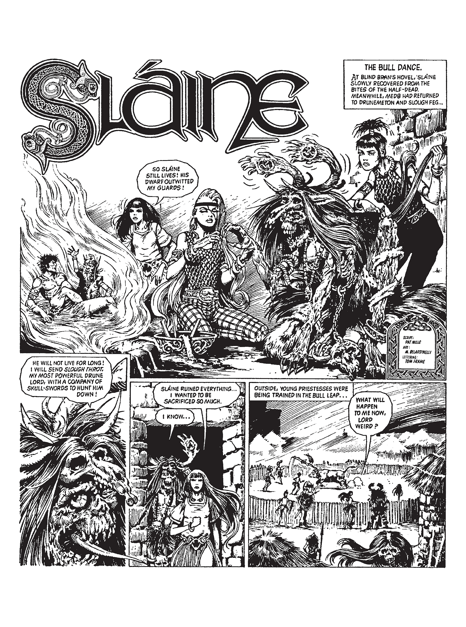 Read online Sláine comic -  Issue # TPB 1 - 100