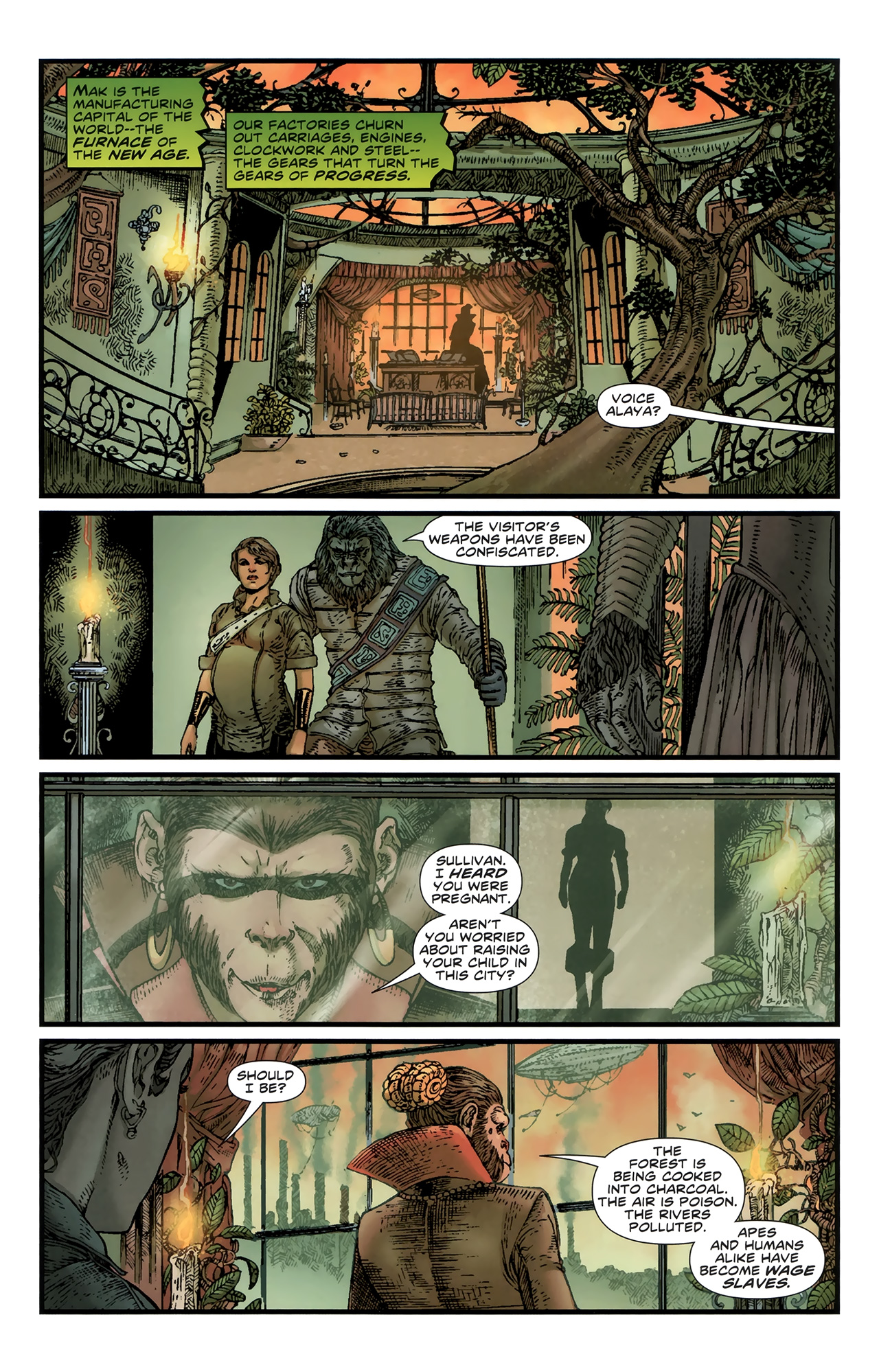 Read online Planet of the Apes (2011) comic -  Issue #1 - 21