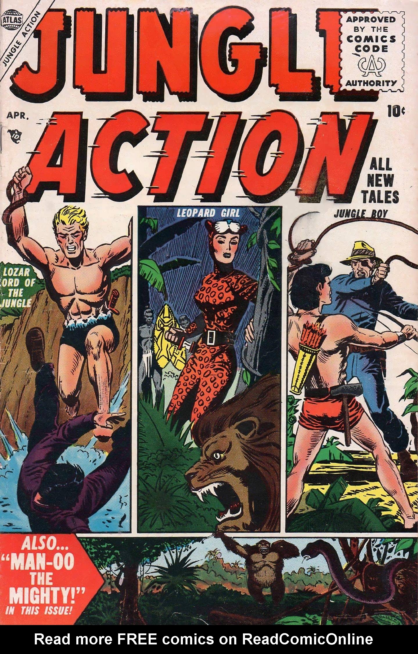 Read online Jungle Action (1972) comic -  Issue #4 - 1