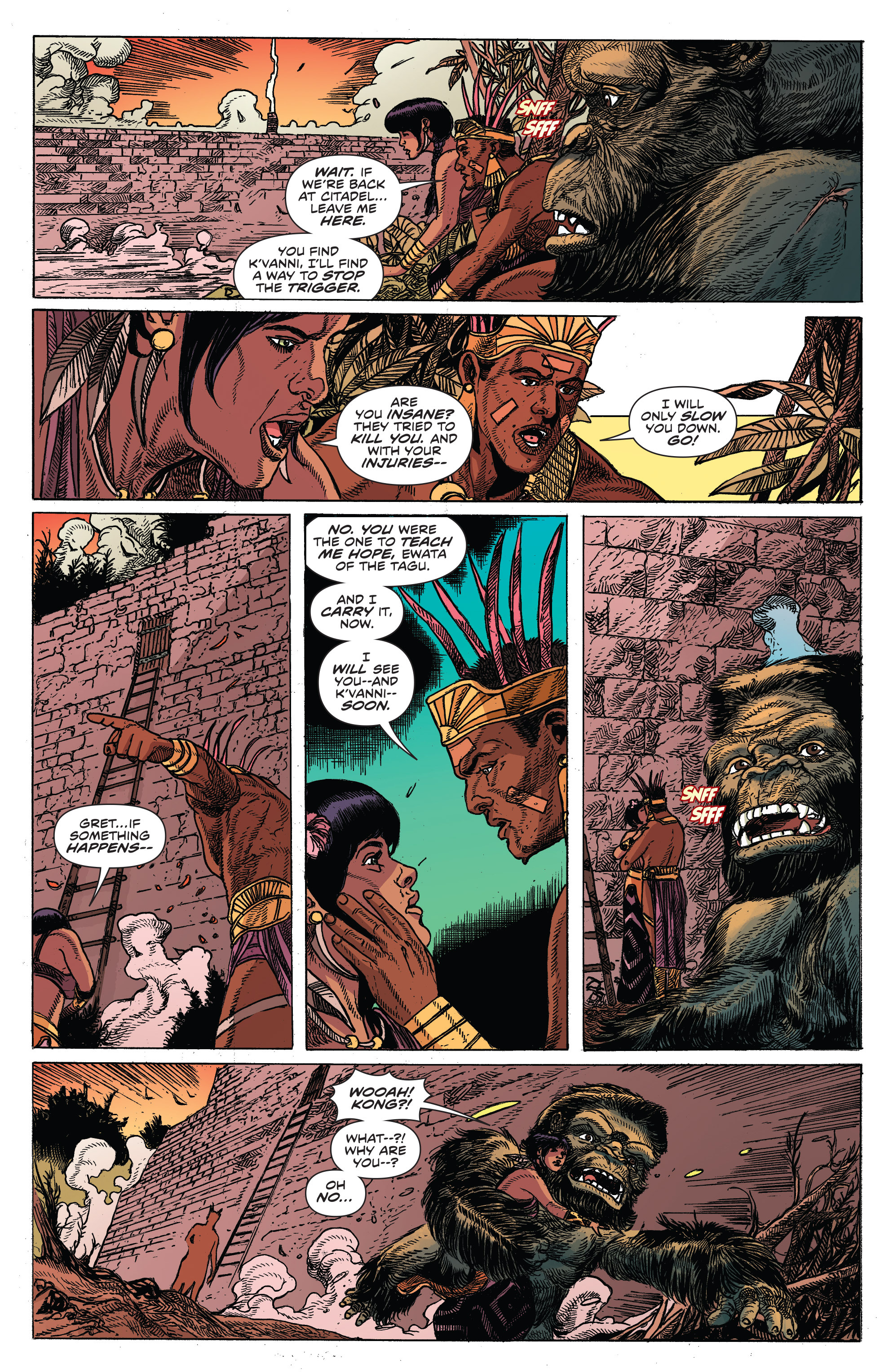 Read online Kong Of Skull Island comic -  Issue #11 - 20