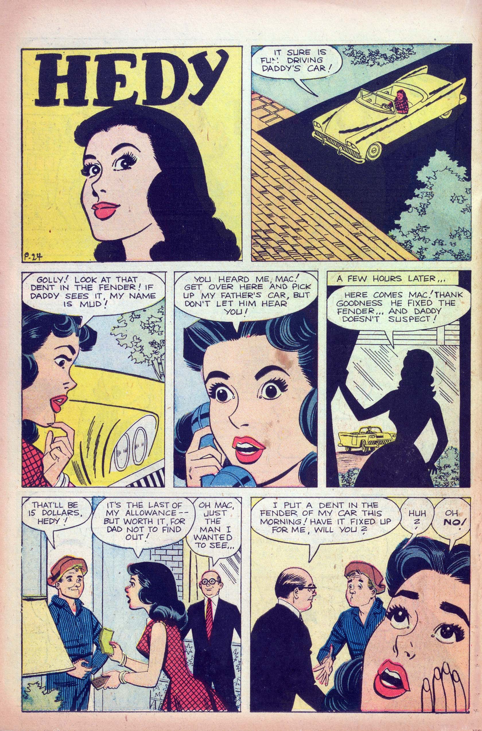 Read online Patsy and Hedy comic -  Issue #57 - 22