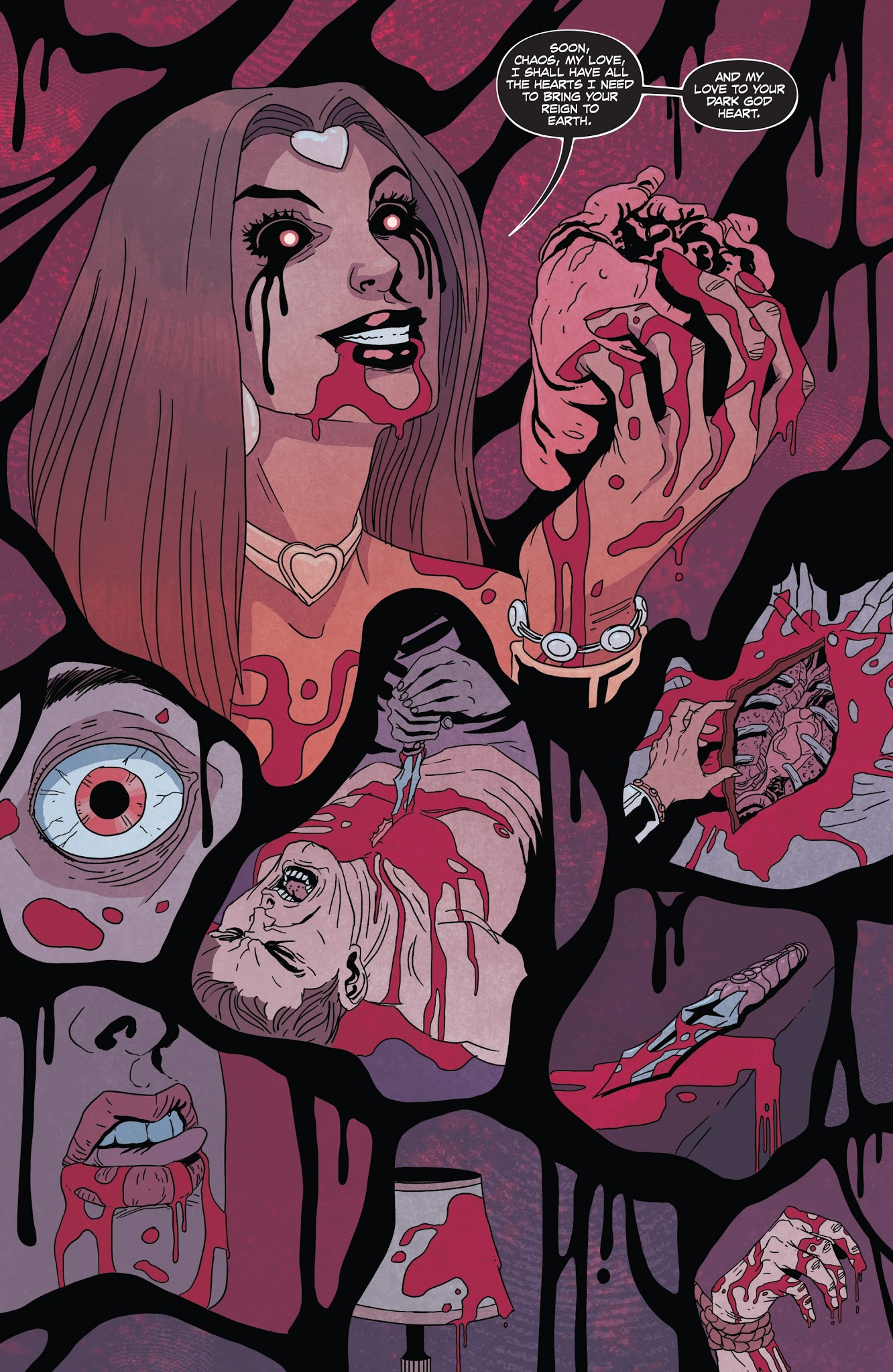 Read online Hack/Slash vs. Vampirella comic -  Issue #1 - 19