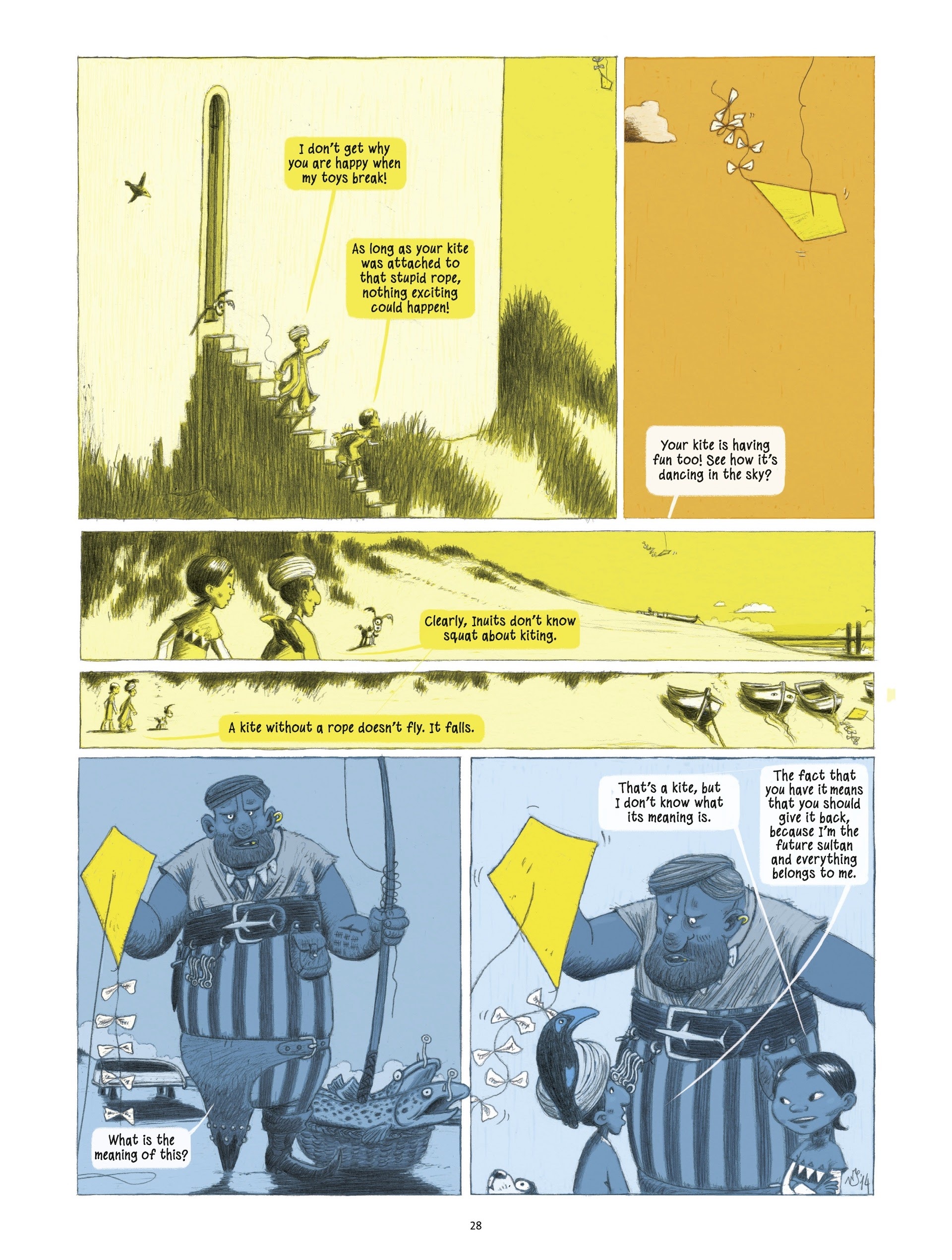 Read online Ayak & Por comic -  Issue #1 - 28