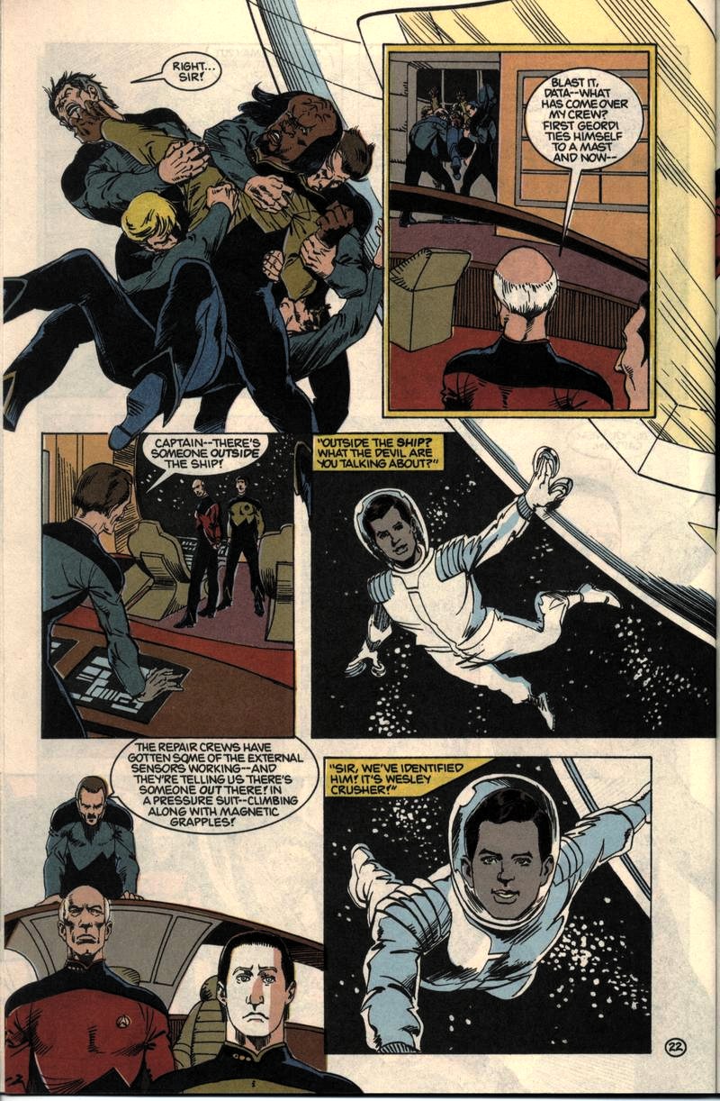 Read online Star Trek: The Next Generation (1989) comic -  Issue #16 - 23