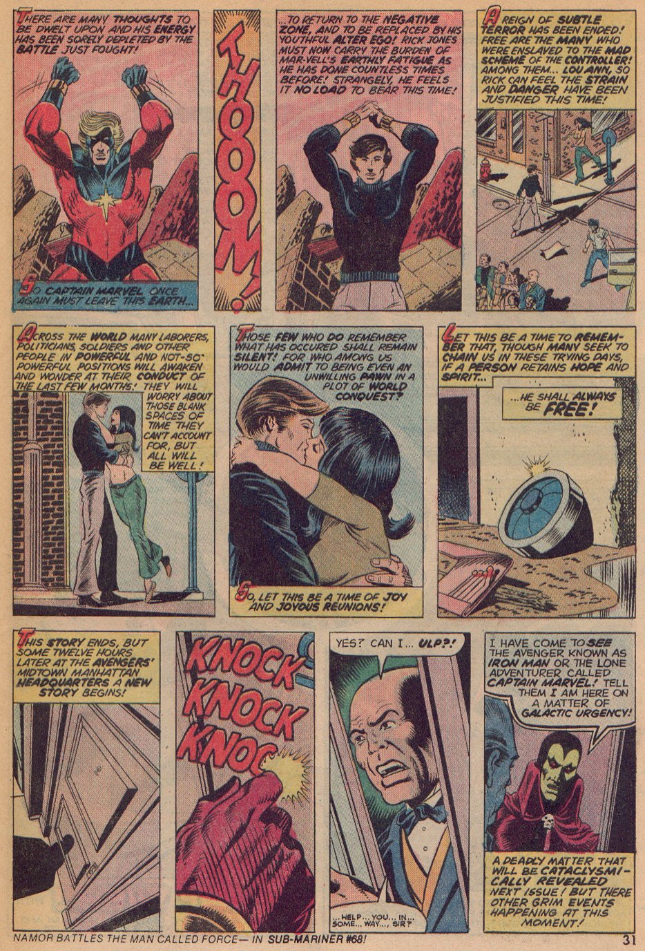 Captain Marvel (1968) Issue #30 #30 - English 21