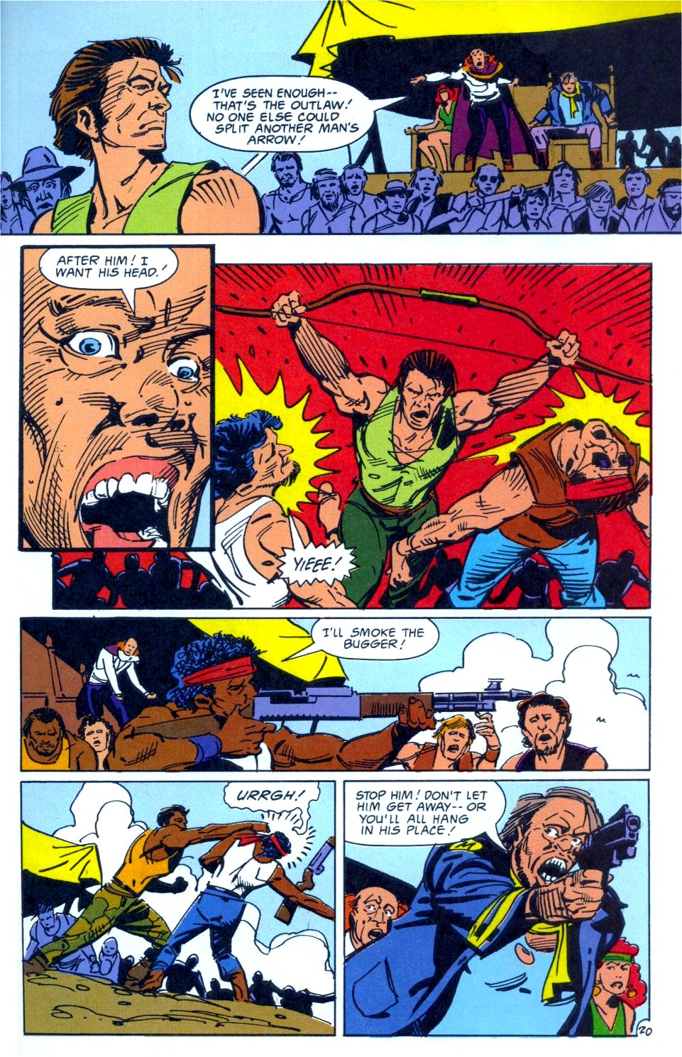 Read online Outlaws comic -  Issue #5 - 21