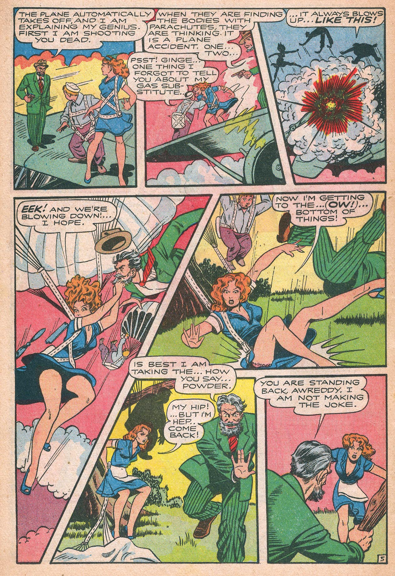Read online Jumbo Comics comic -  Issue #96 - 34