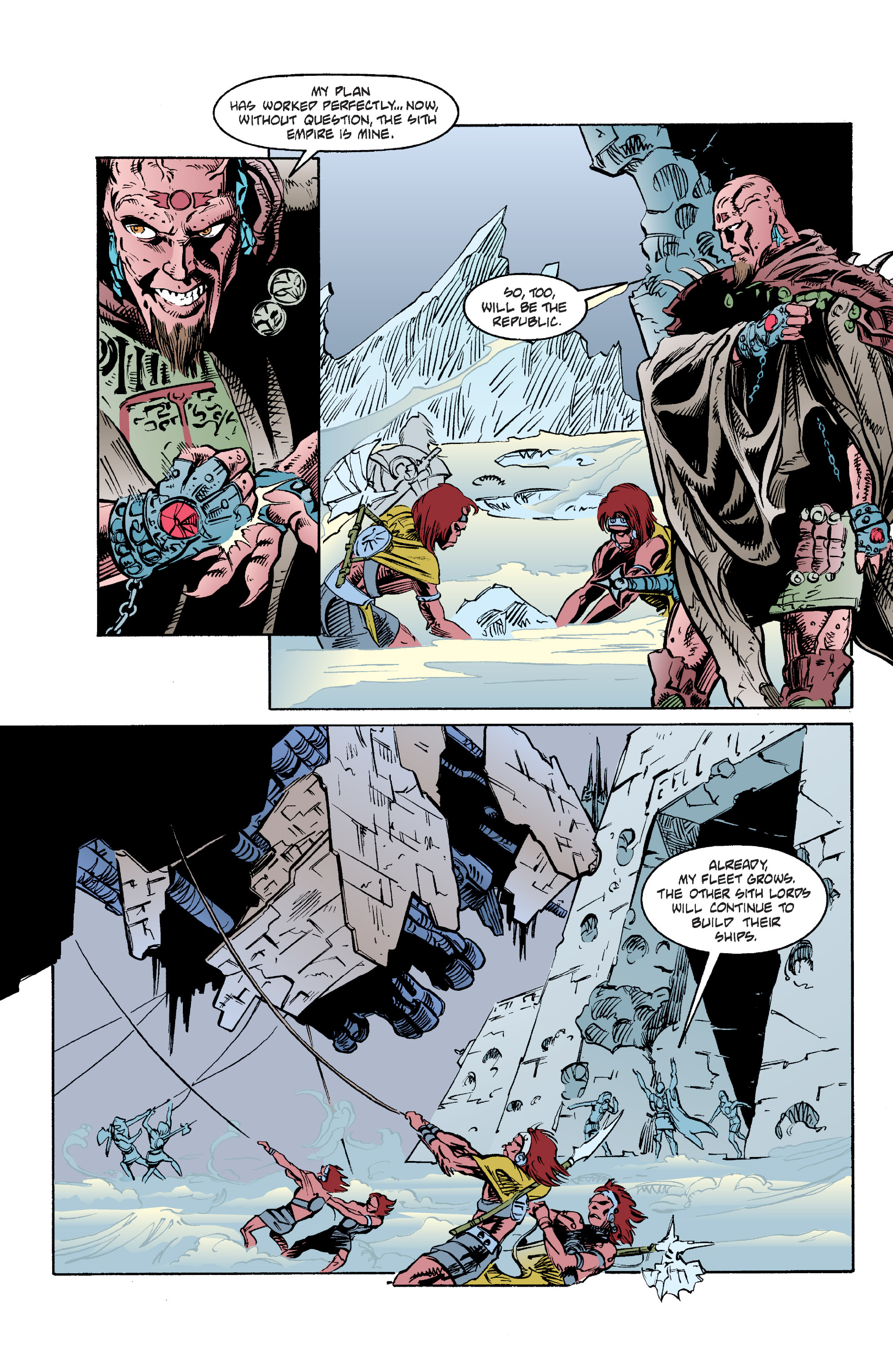 Read online Star Wars: Tales of the Jedi - The Golden Age of the Sith comic -  Issue #5 - 24