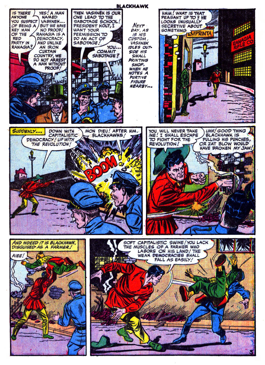 Read online Blackhawk (1957) comic -  Issue #56 - 29