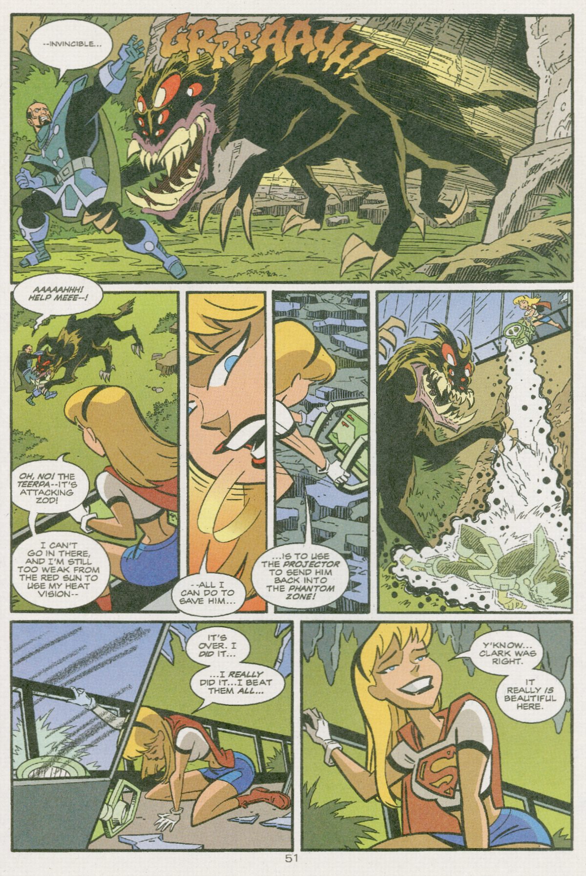 Read online Superman Adventures comic -  Issue #21 - 52