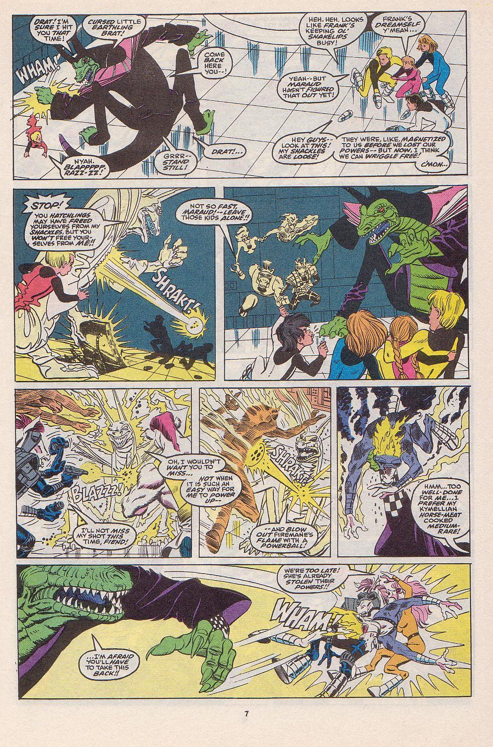 Read online Power Pack (1984) comic -  Issue #52 - 7