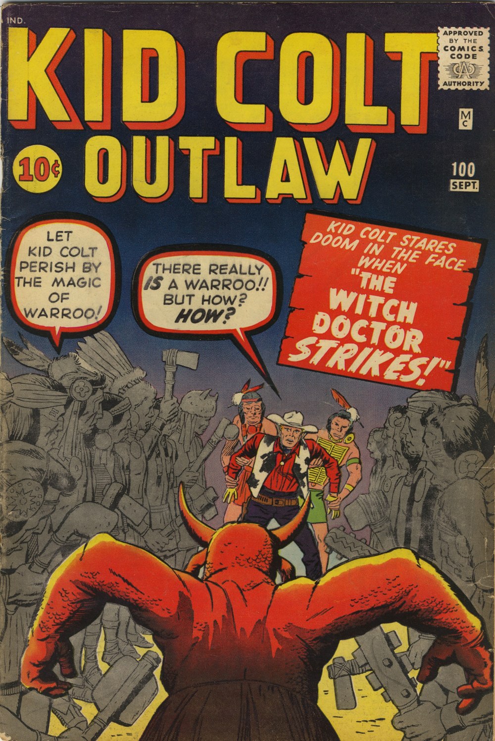 Read online Kid Colt Outlaw comic -  Issue #100 - 1
