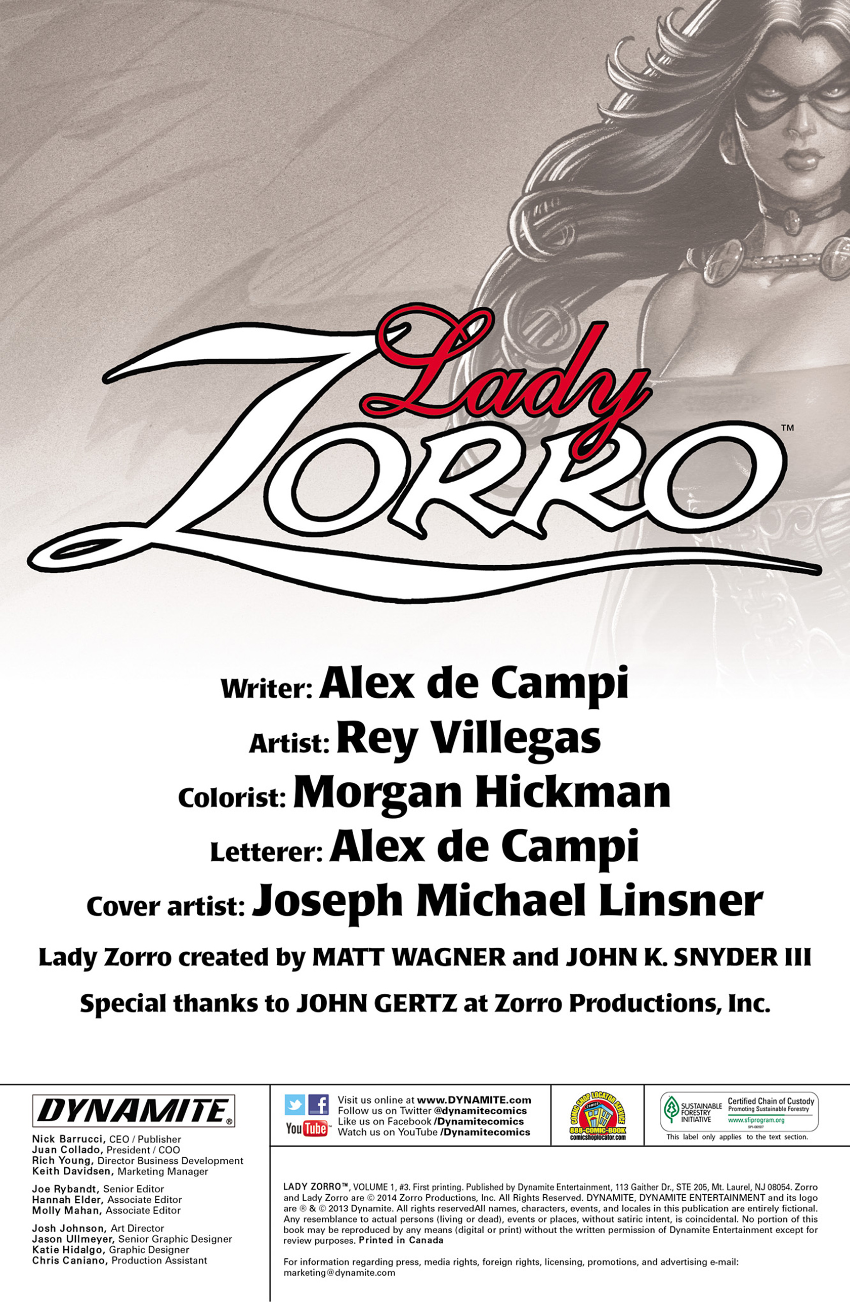 Read online Lady Zorro comic -  Issue #3 - 2