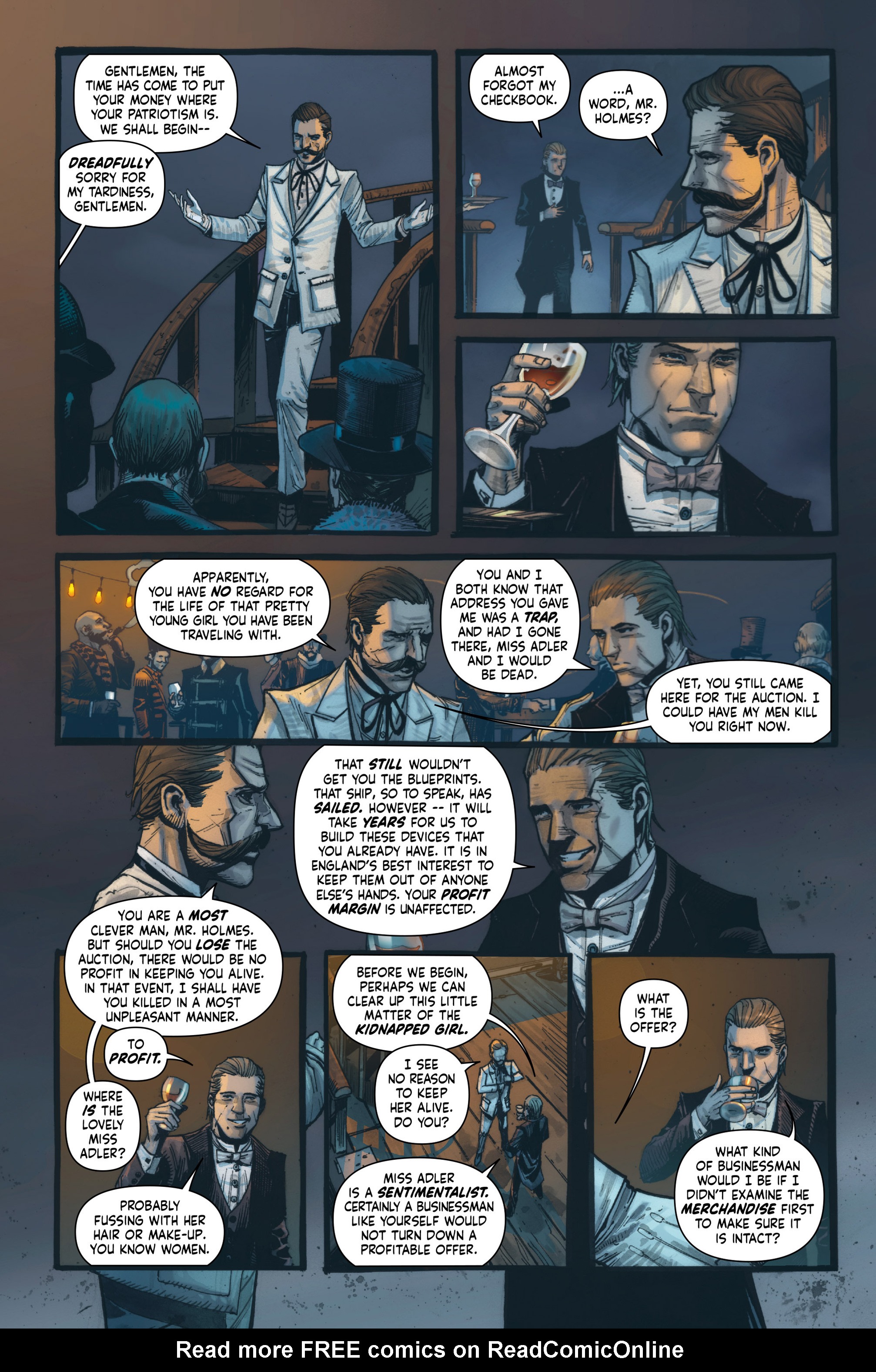 Read online Mycroft comic -  Issue #5 - 11