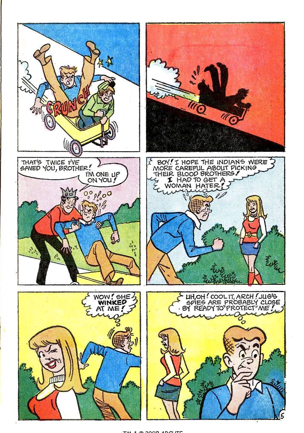 Read online Jughead (1965) comic -  Issue #216 - 7