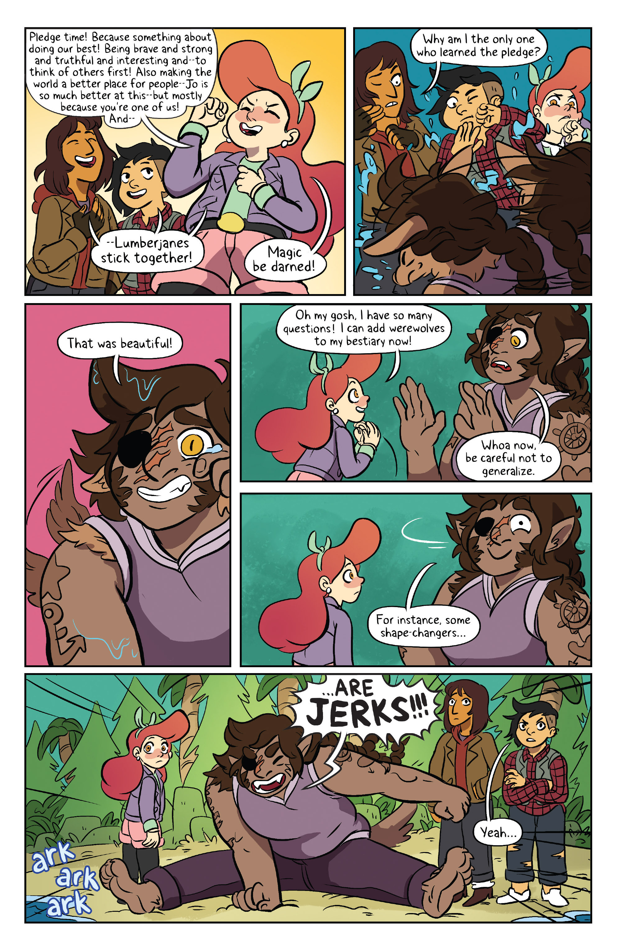 Read online Lumberjanes Vol. 6 comic -  Issue # TPB - 34